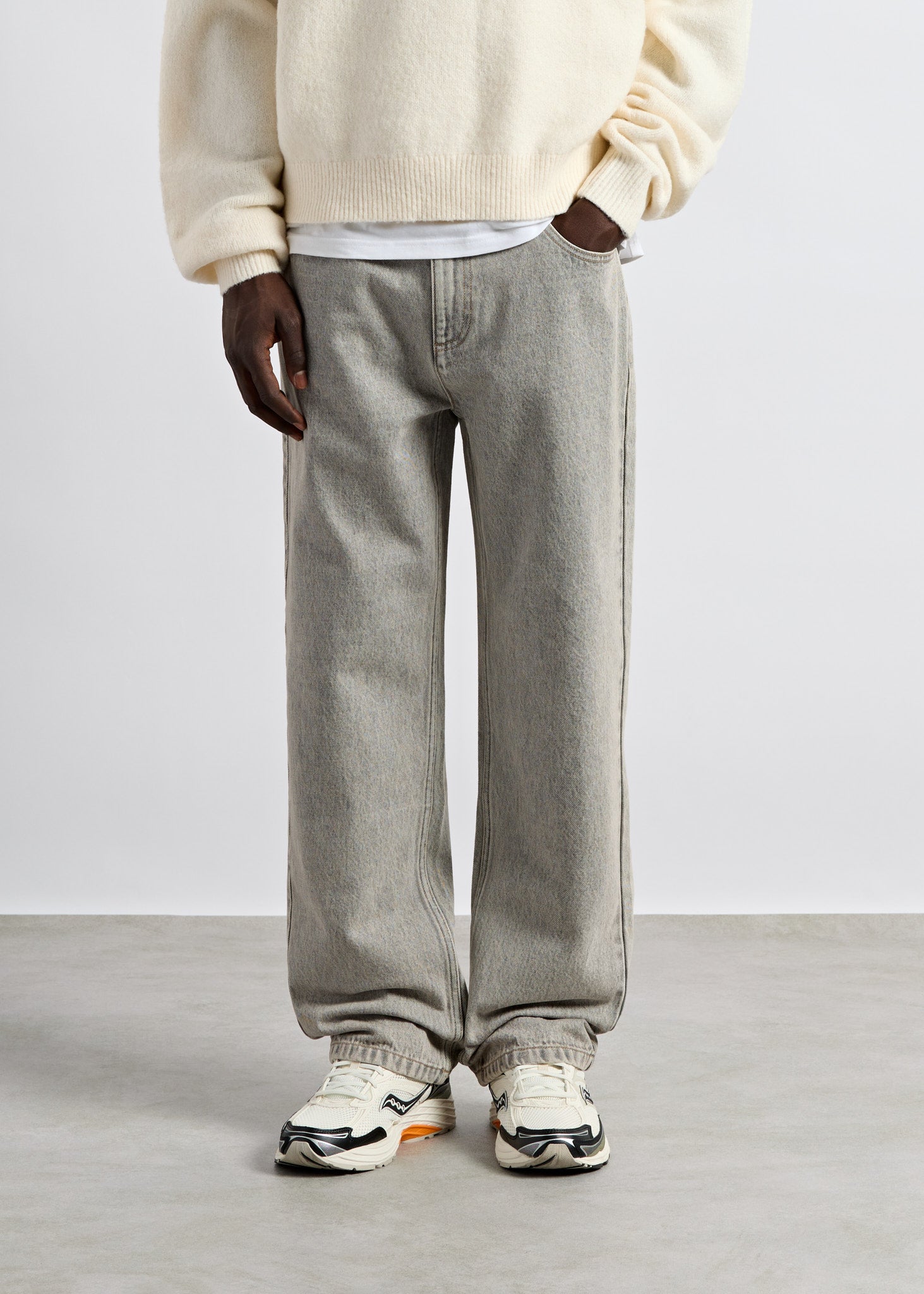 burocs-john-straight-jeans-herren-sunwashed-grey-baumwolle image 3