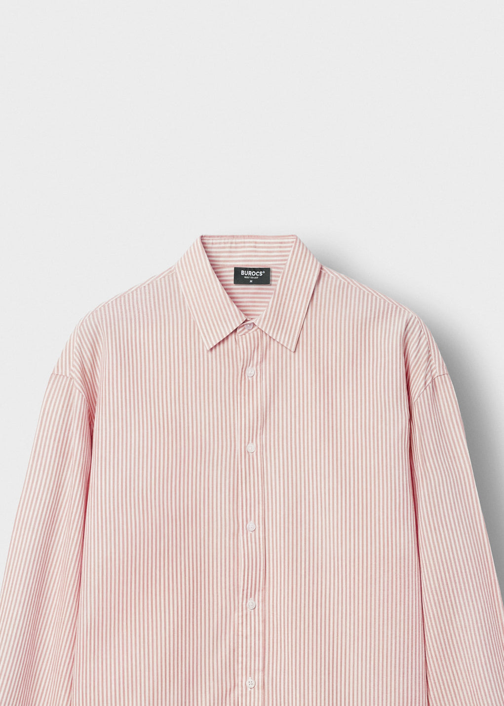 burocs-cotton-long-sleeve-shirt-herren-hemd-peach-streifen image 3