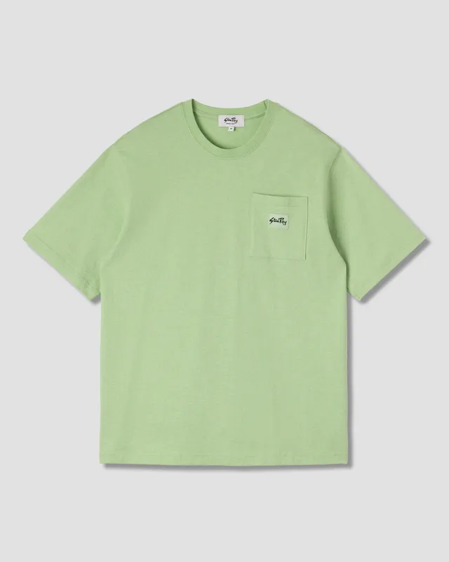 stan-ray-patch-pocket-t-shirt-quiet-green-brusttasche image 1