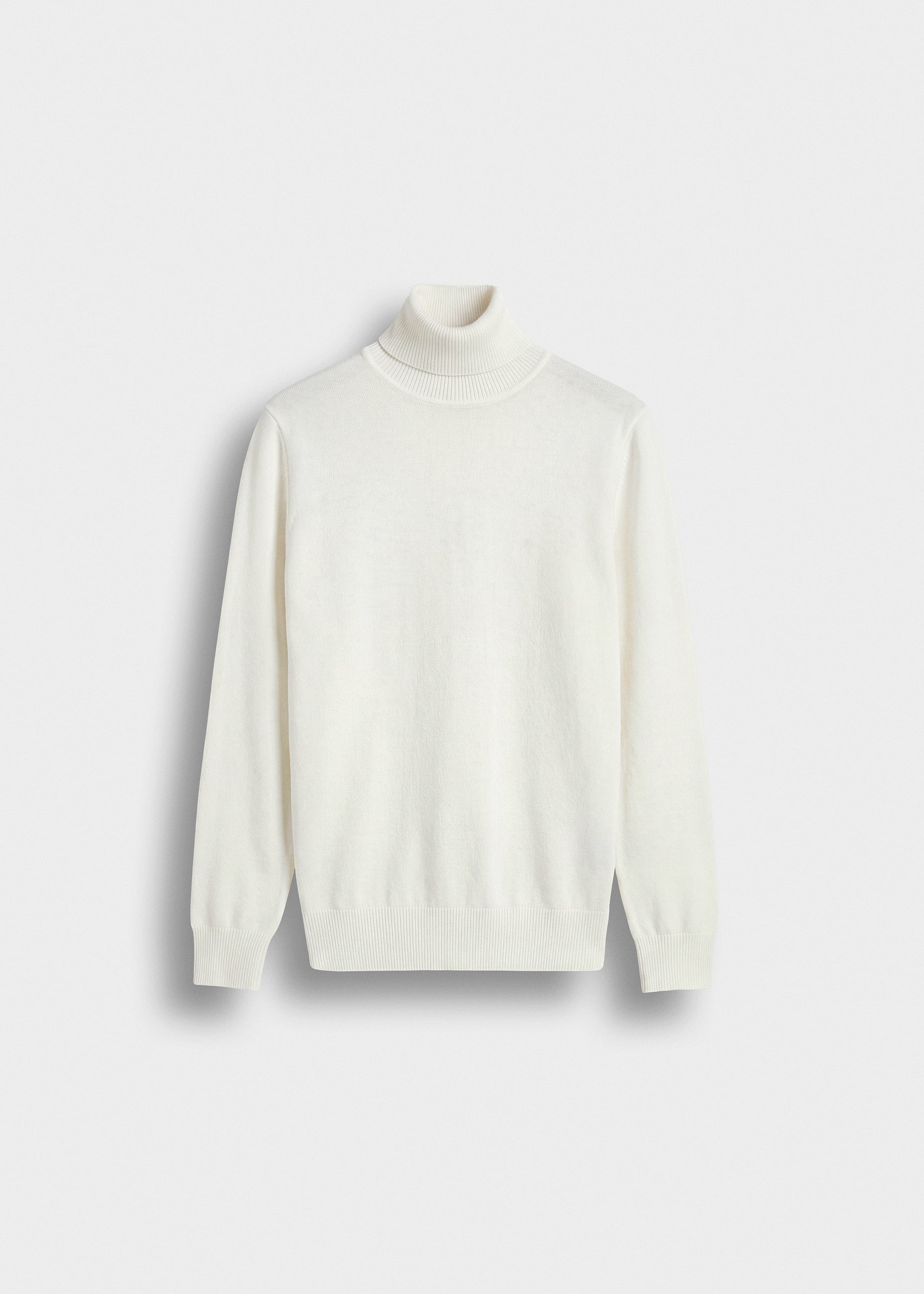 burocs-fine-knit-turtleneck-pullover-off-white-m image 1