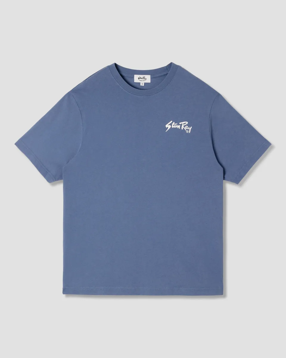 stan-ray-stan-og-tee-t-shirt-battle-blue-logo-print image 1
