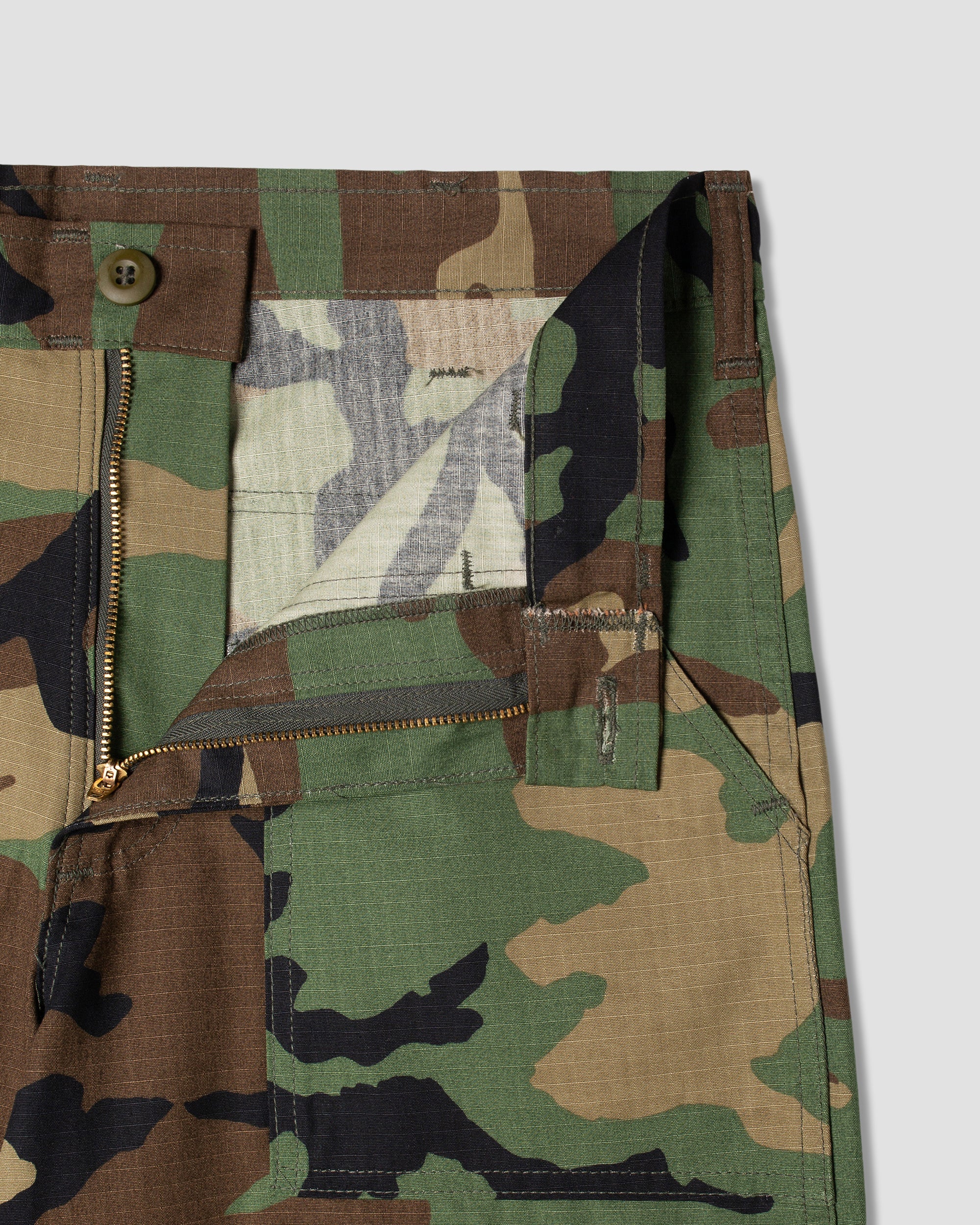 stan-ray-fatigue-shorts-woodland-camo-baumwolle image 5