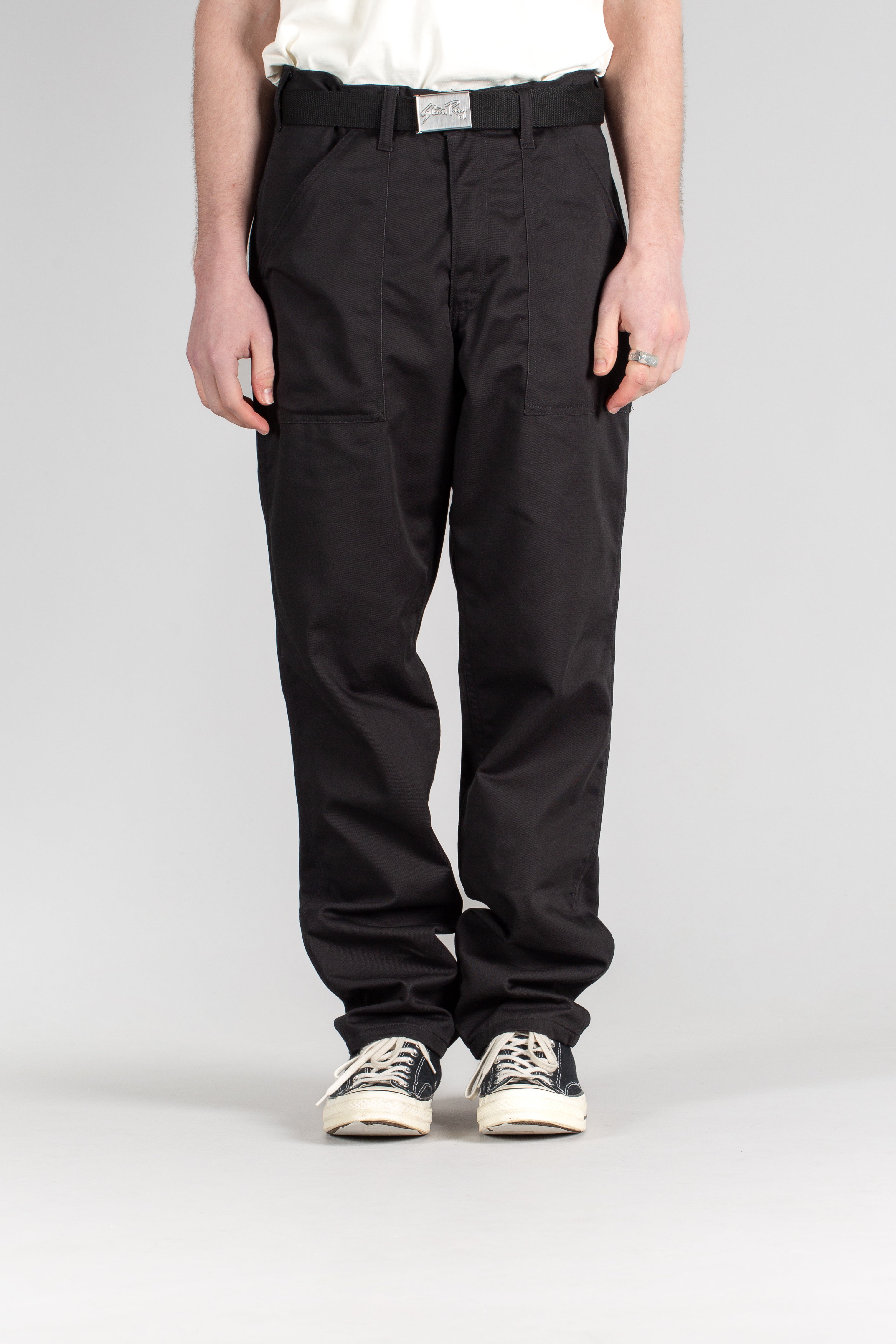 stan-ray-taper-fatigue-hose-schwarz-baumwolle image 2