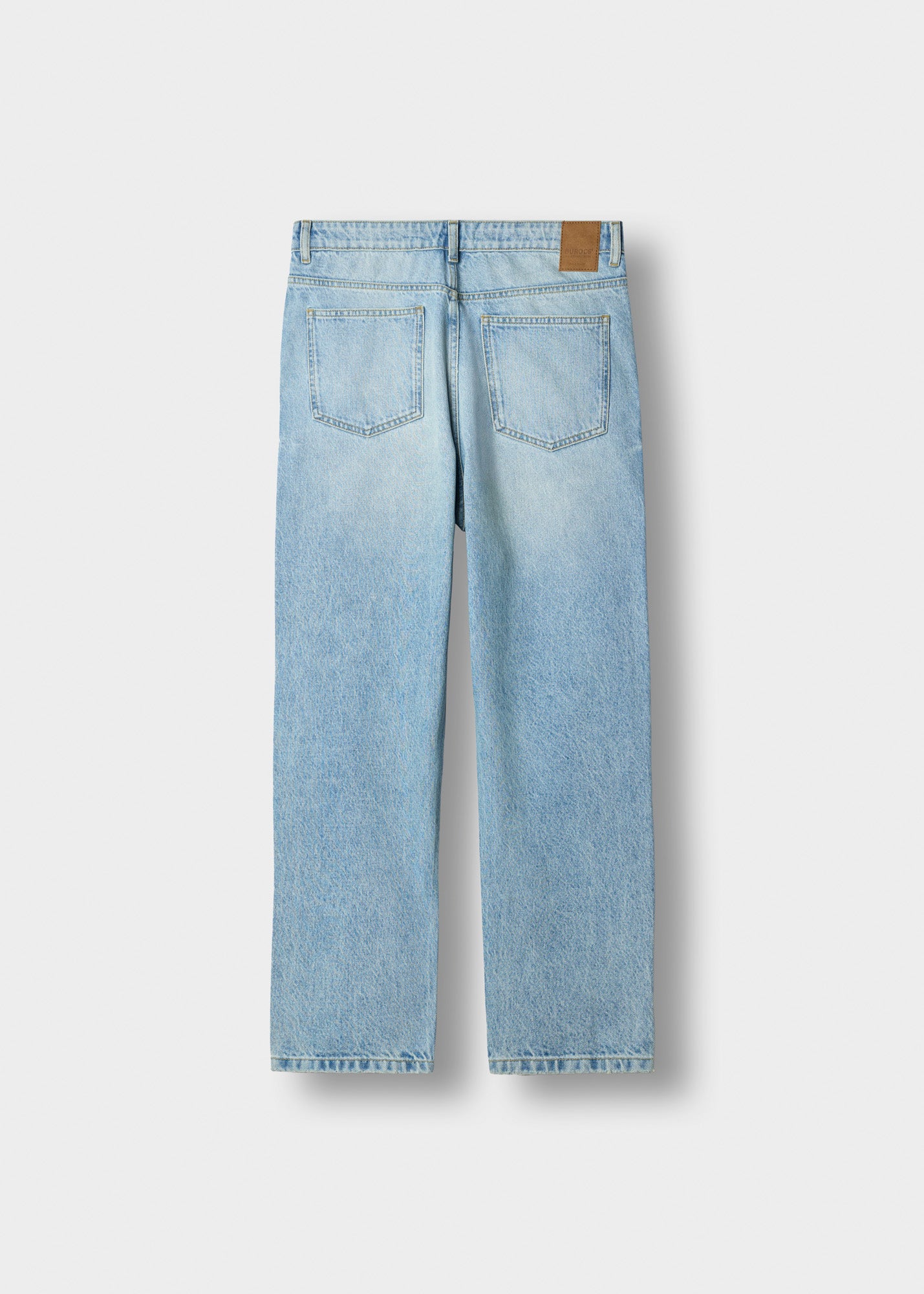 burocs-denim-john-straight-jeans-mid-blue-straight-fit image 2