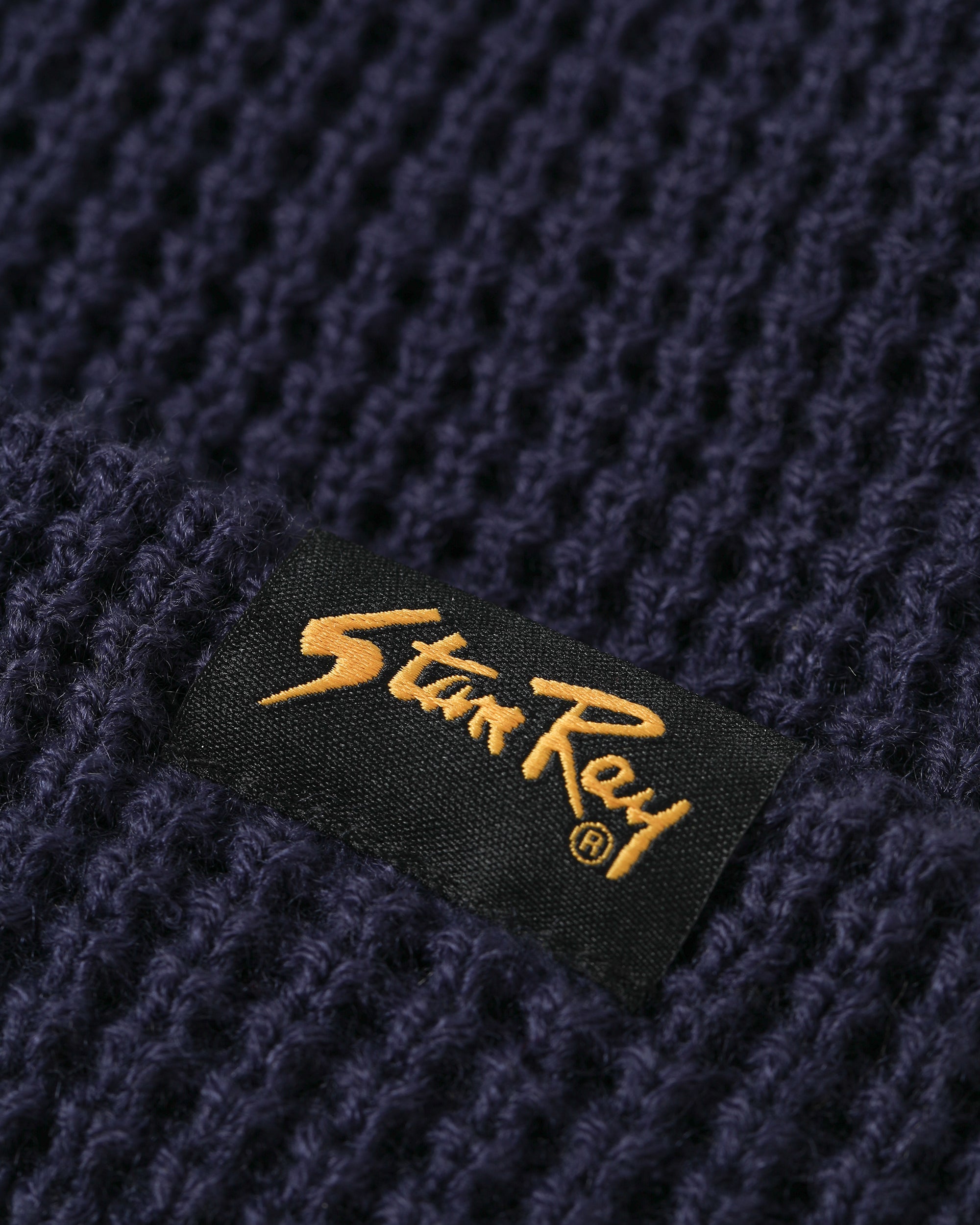 stan-ray-waffle-beanie-m-tze-navy-acryl image 2