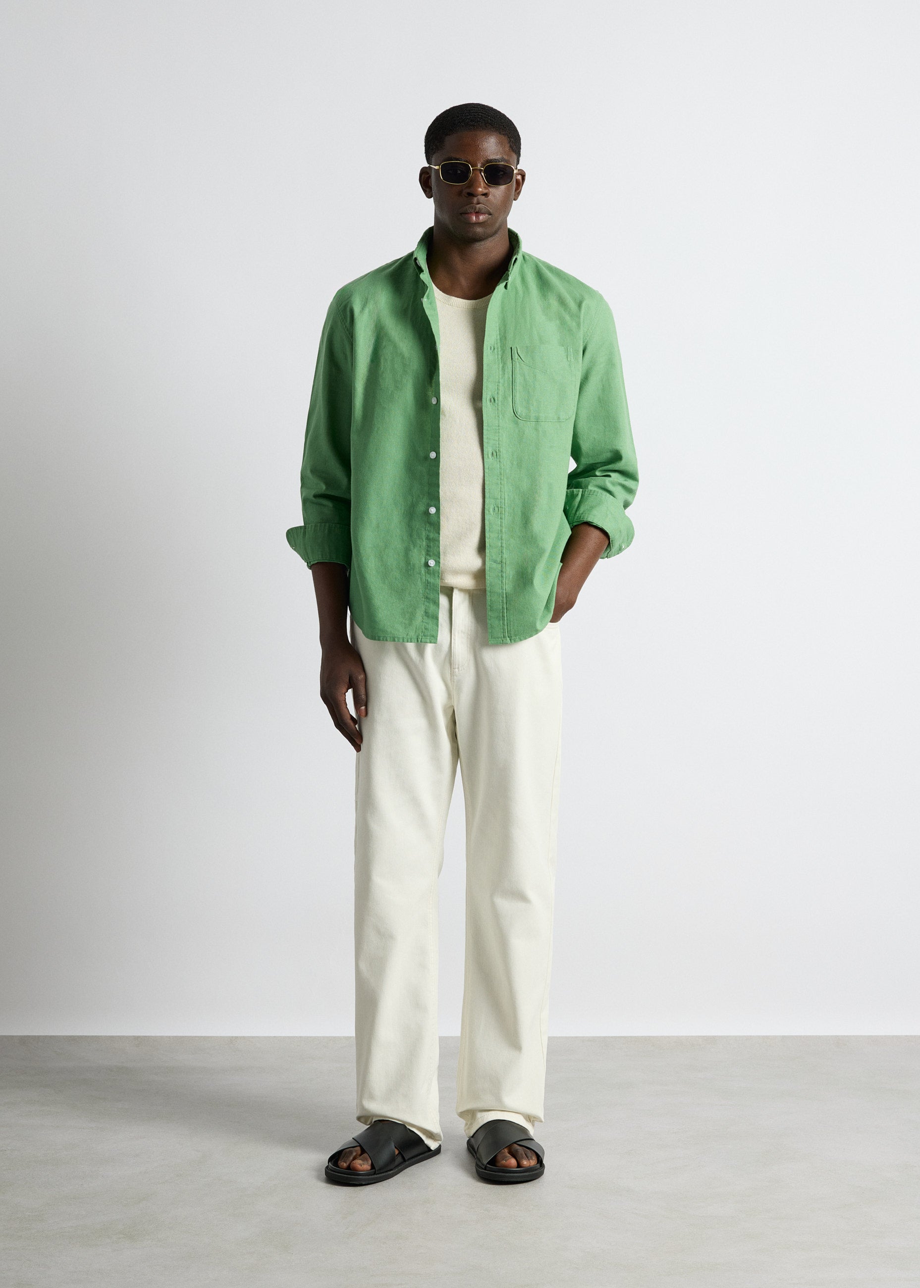 burocs-shirts-linen-blend-long-sleeve-hemd-gr-n image 5