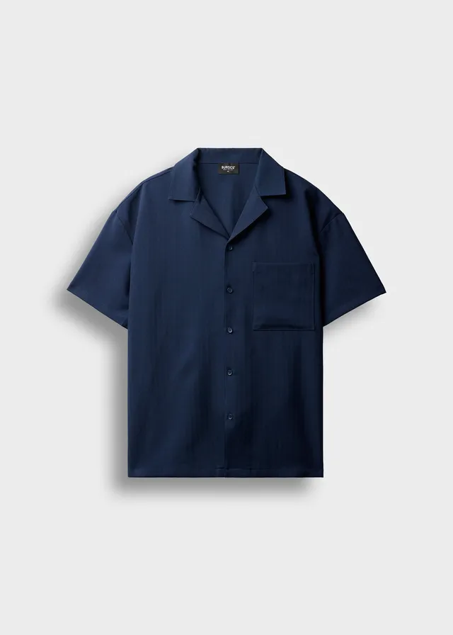 burocs-shirts-herringbone-hemd-navy-m-fischgr-t image 1