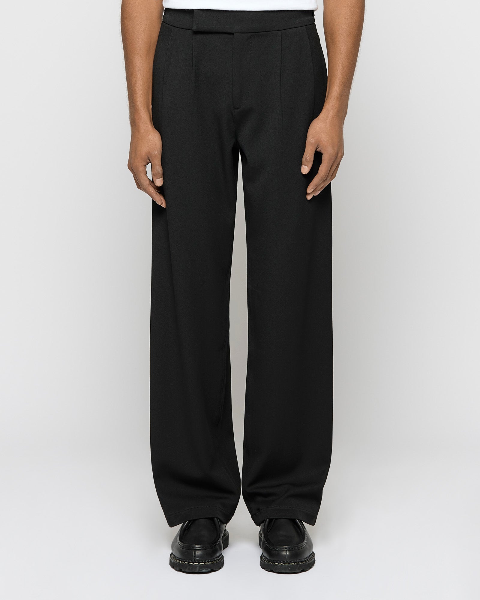 eightyfive-pleated-tailored-pants-anzughose-black-31 image 2