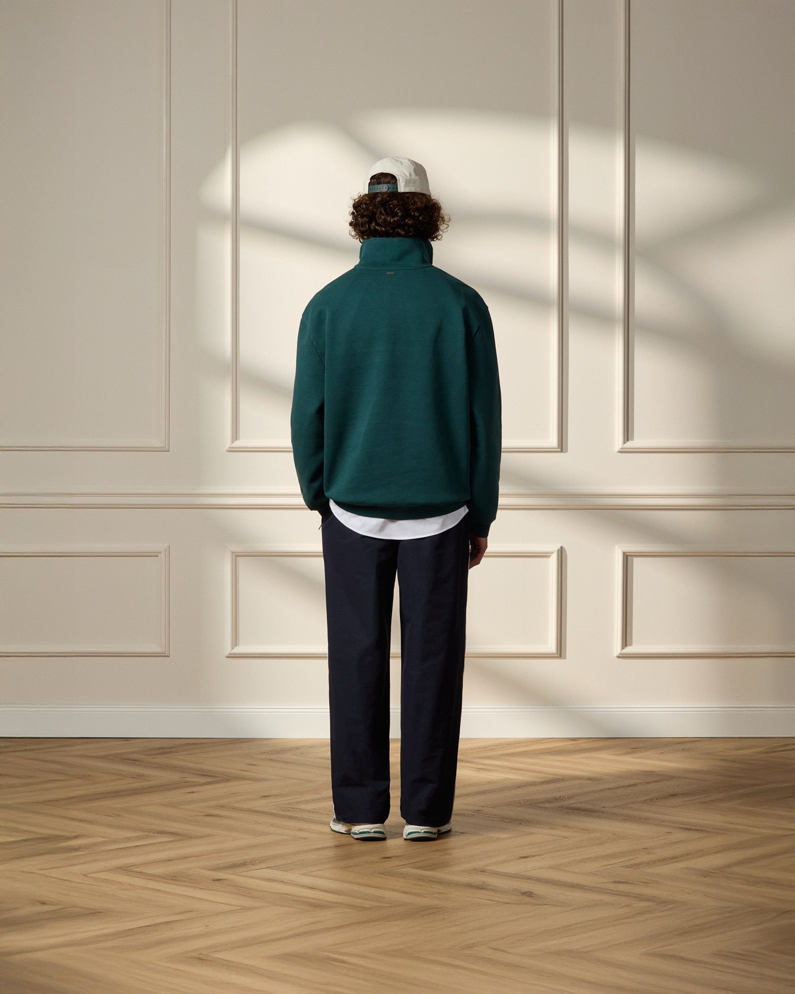 eightyfive-bottoms-nylon-track-pants-ef-0548-navy-relaxed-fit image 5