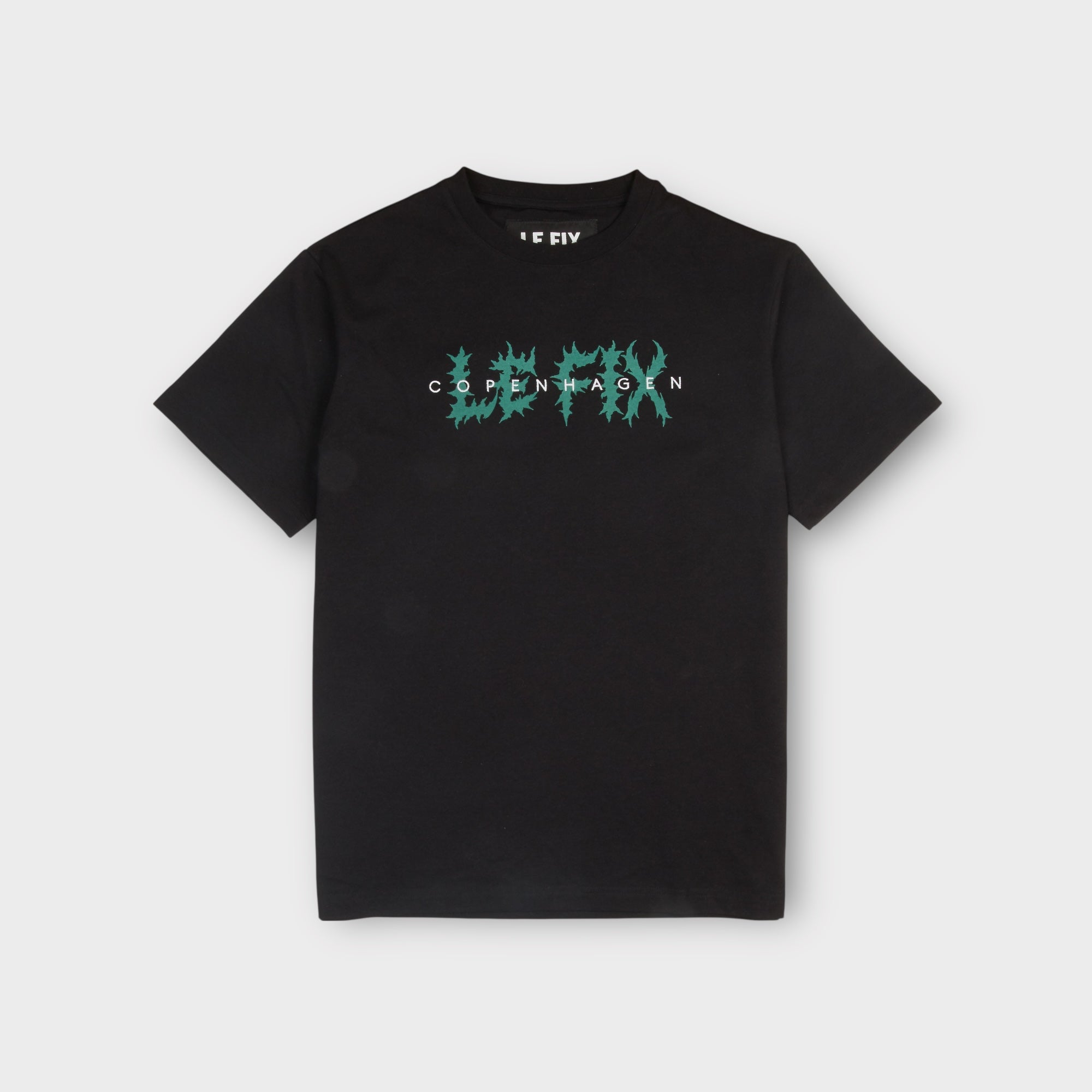 le-fix-trash-t-shirt-schwarz-frontprint-baumwolle image 1