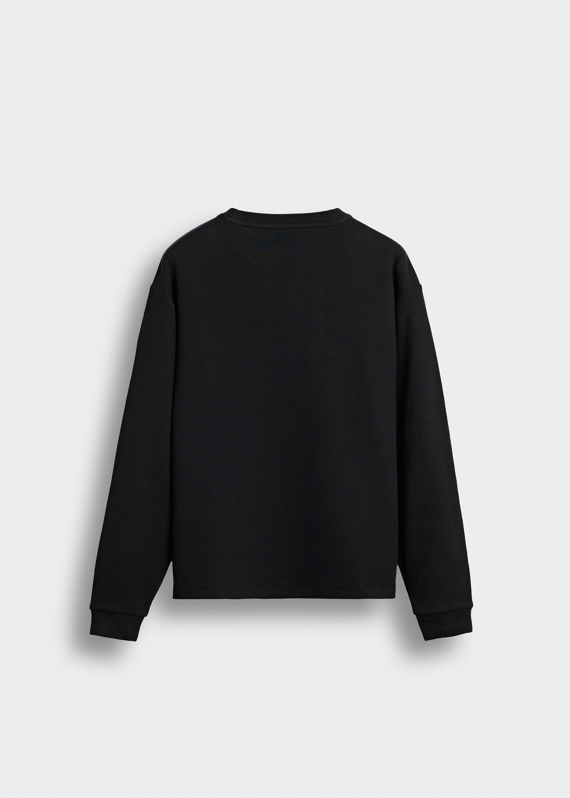 burocs-waffle-longsleeve-black-relaxed-fit-m image 2