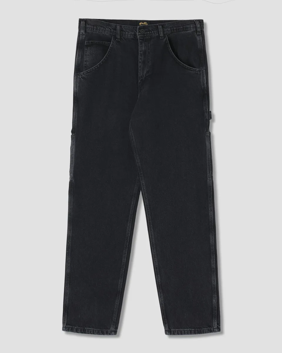 stan-ray-80s-painter-pant-stonewashed-black-denim image 1