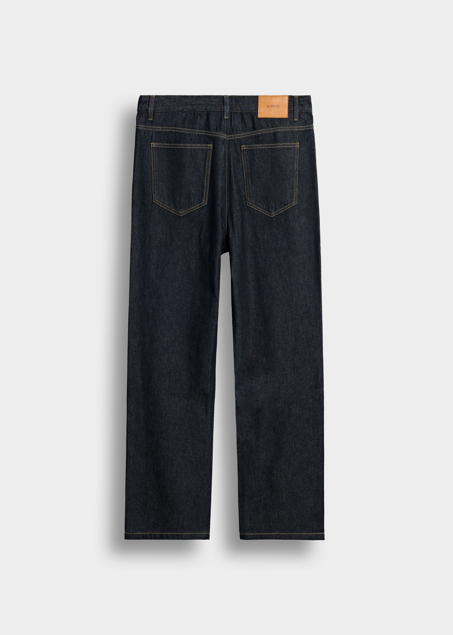 burocs-denim-john-straight-jeans-raw-blue-w32-l32 image 2