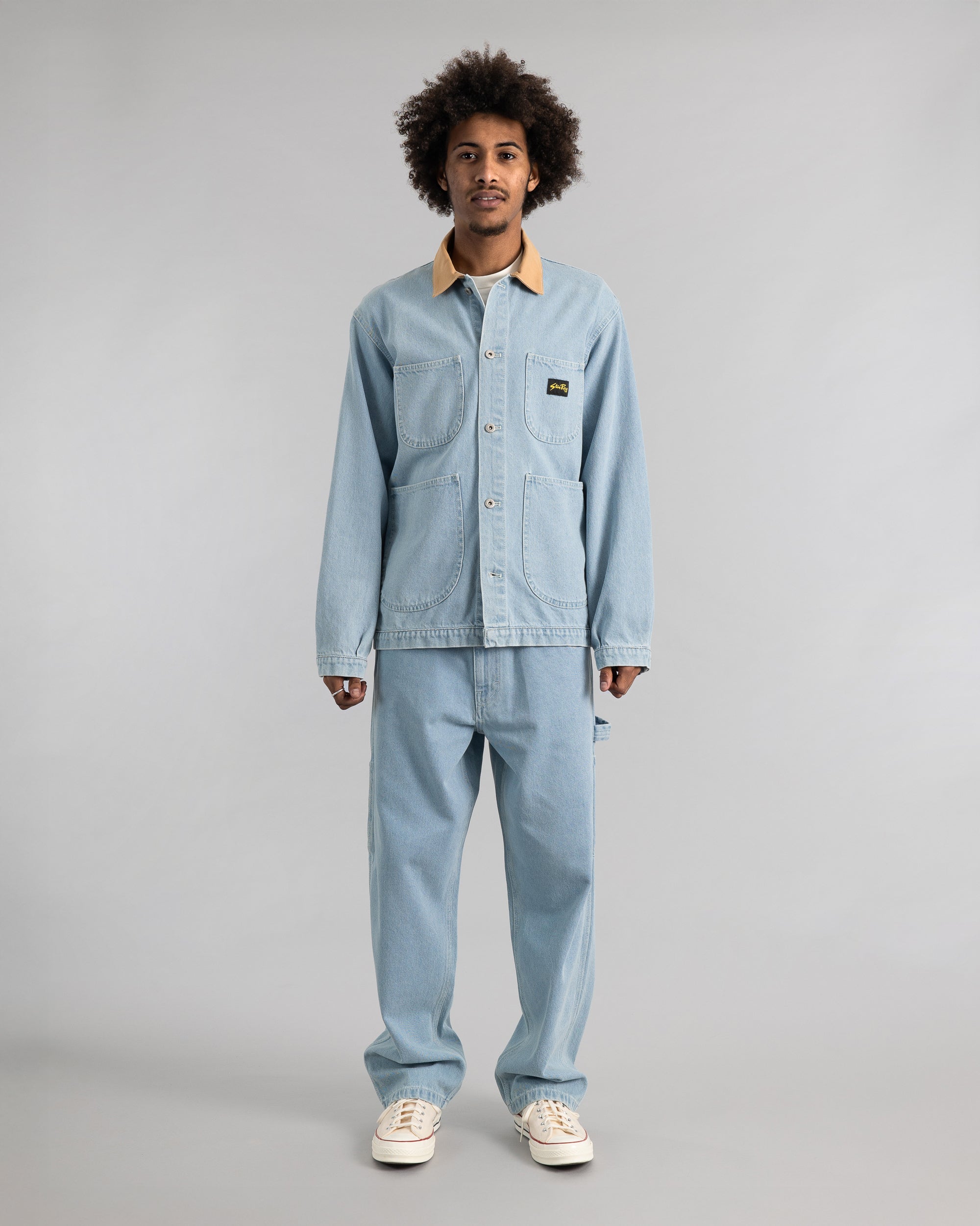 stan-ray-coverall-jacke-ice-stone-denim-jeansjacke-herren image 6