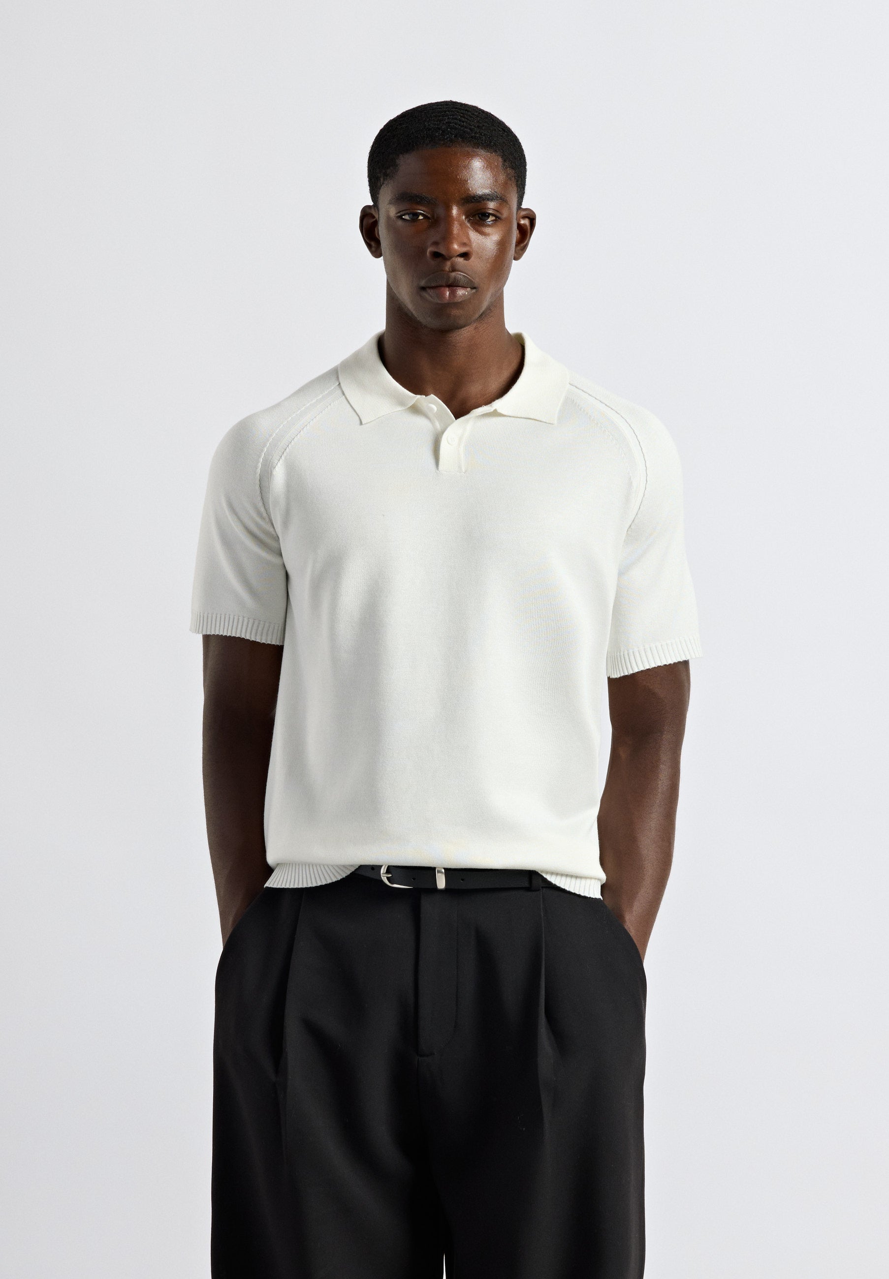 burocs-fine-knit-polo-t-shirt-herren-polo-off-white image 3
