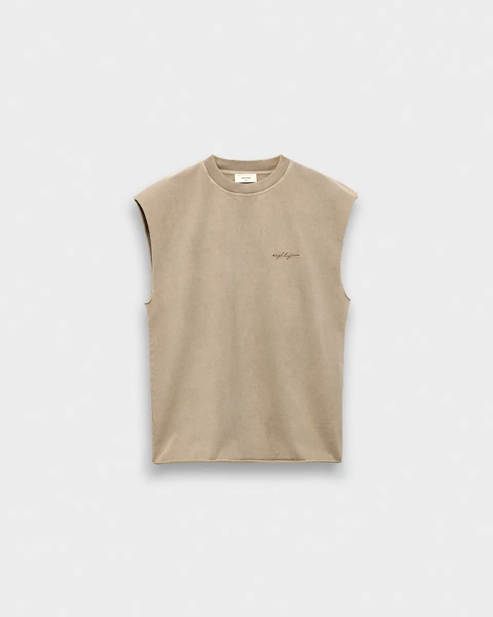 eightyfive-loose-tanktop-taupe-oversized-270gsm image 1