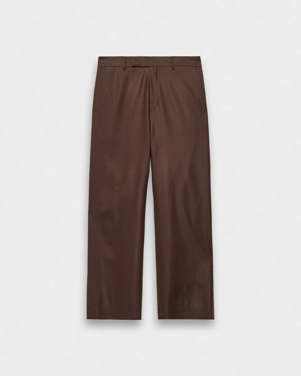 eightyfive-wool-tailored-pants-brown-90-wolle image 1