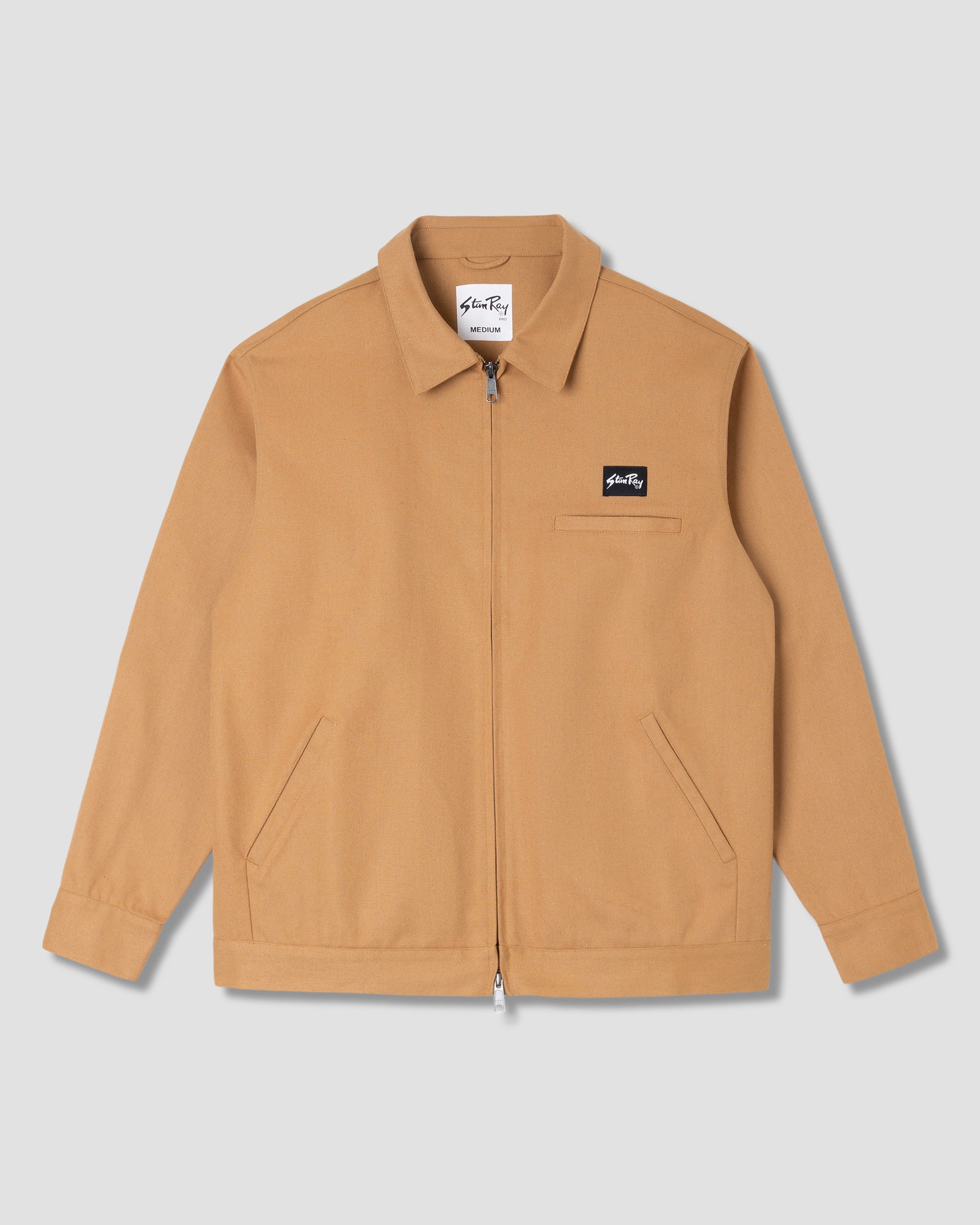 stan-ray-garage-jacket-arbeitsjacke-braun-canvas image 1