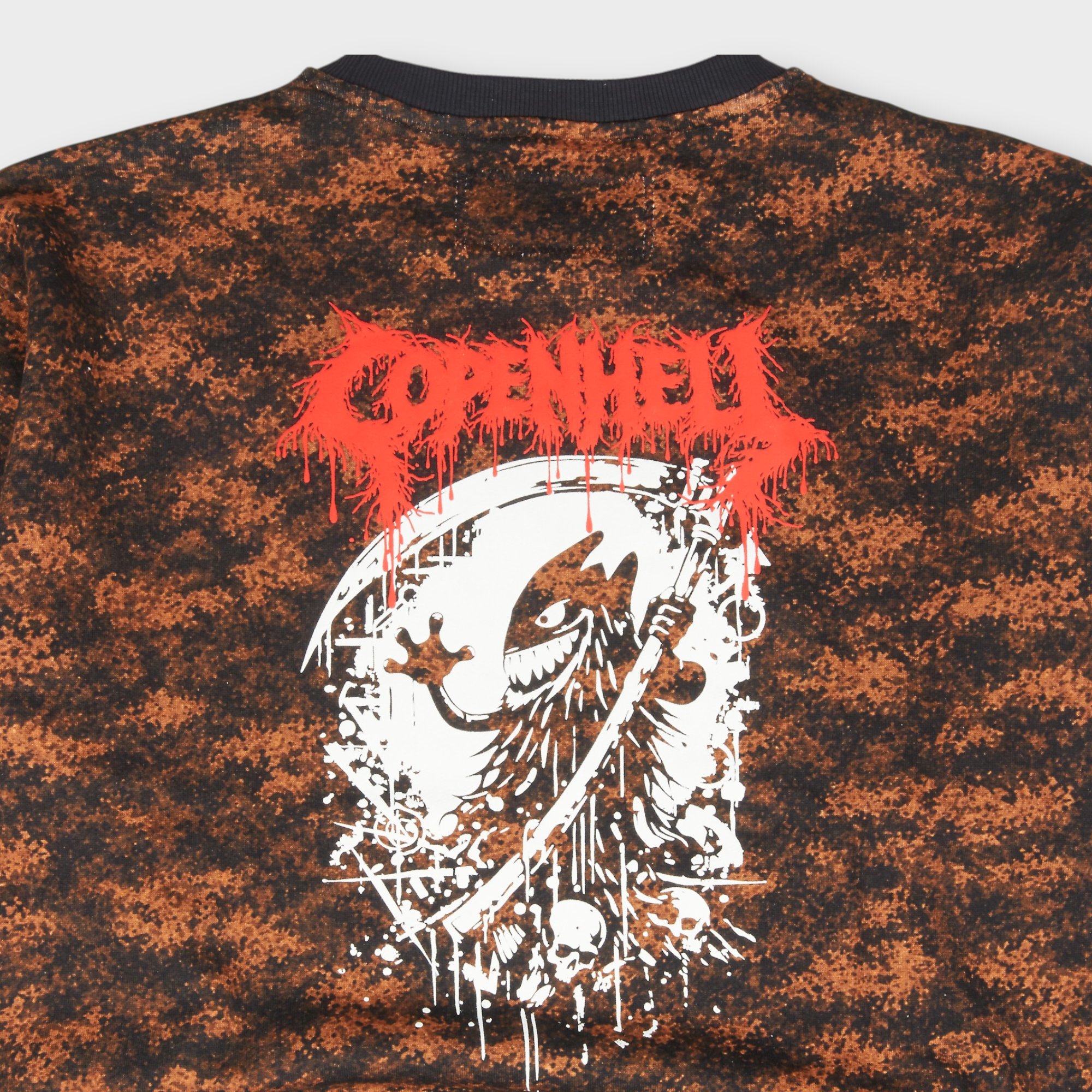 le-fix-sweatshirts-copenhell-crewneck-sweatshirt-camo image 6