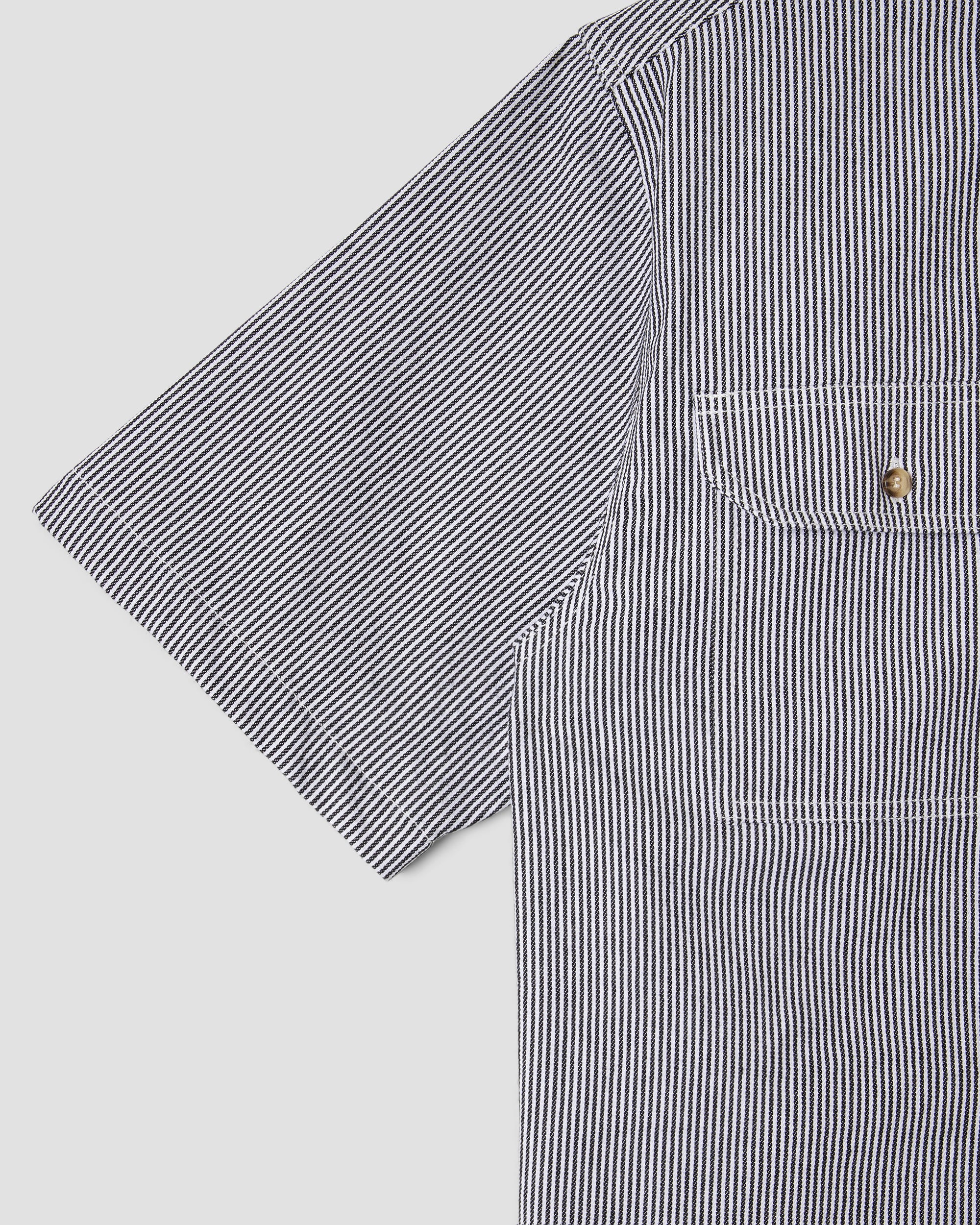 stan-ray-work-shirt-hemd-aged-hickory-stripe-baumwolle image 4