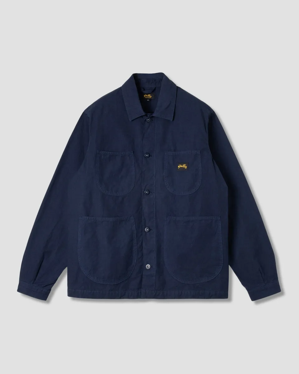 stan-ray-jackets-coverall-jacket-jacke-navy-ripstop image 1