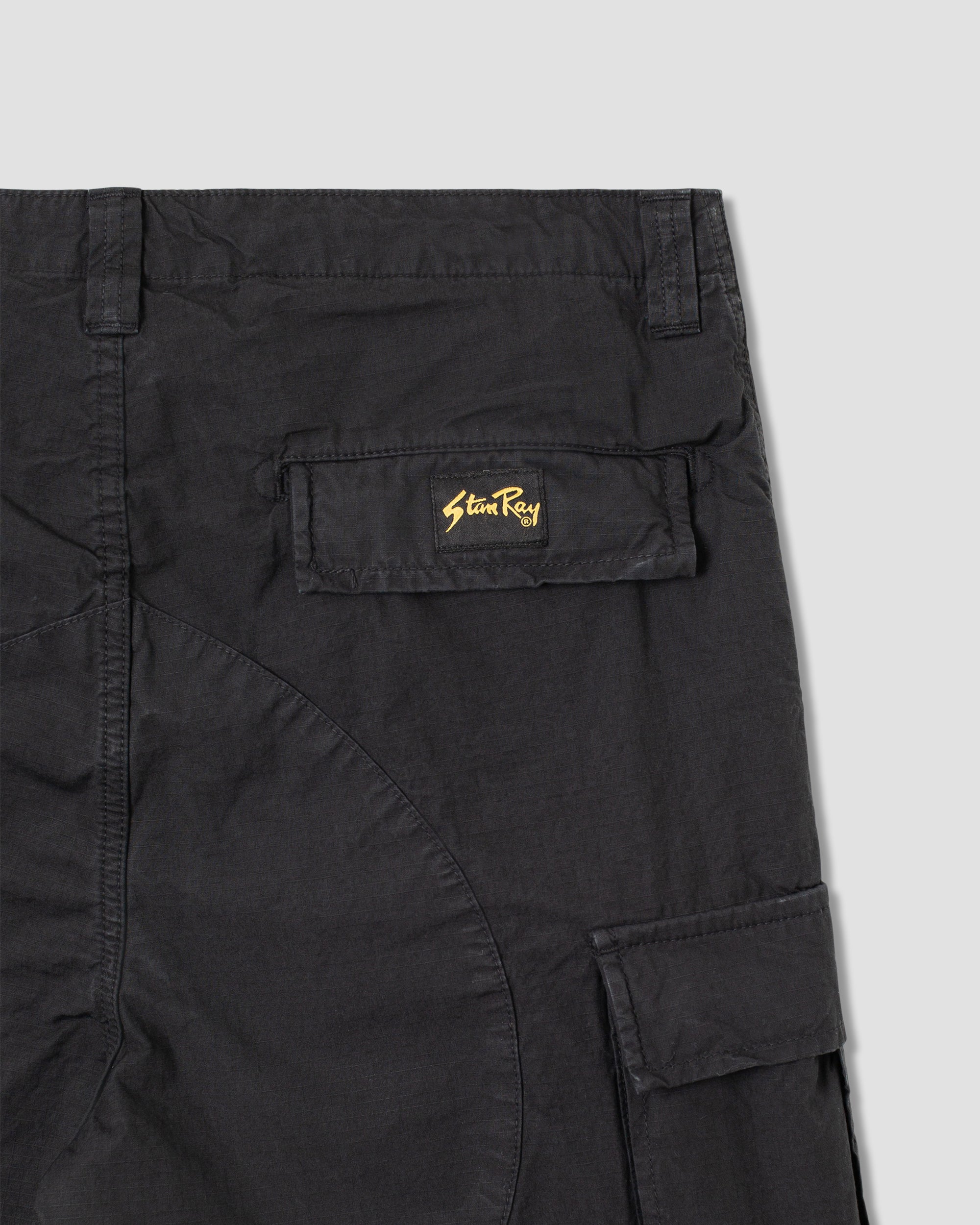 stan-ray-cargo-short-shorts-black-ripstop-loose-fit image 7