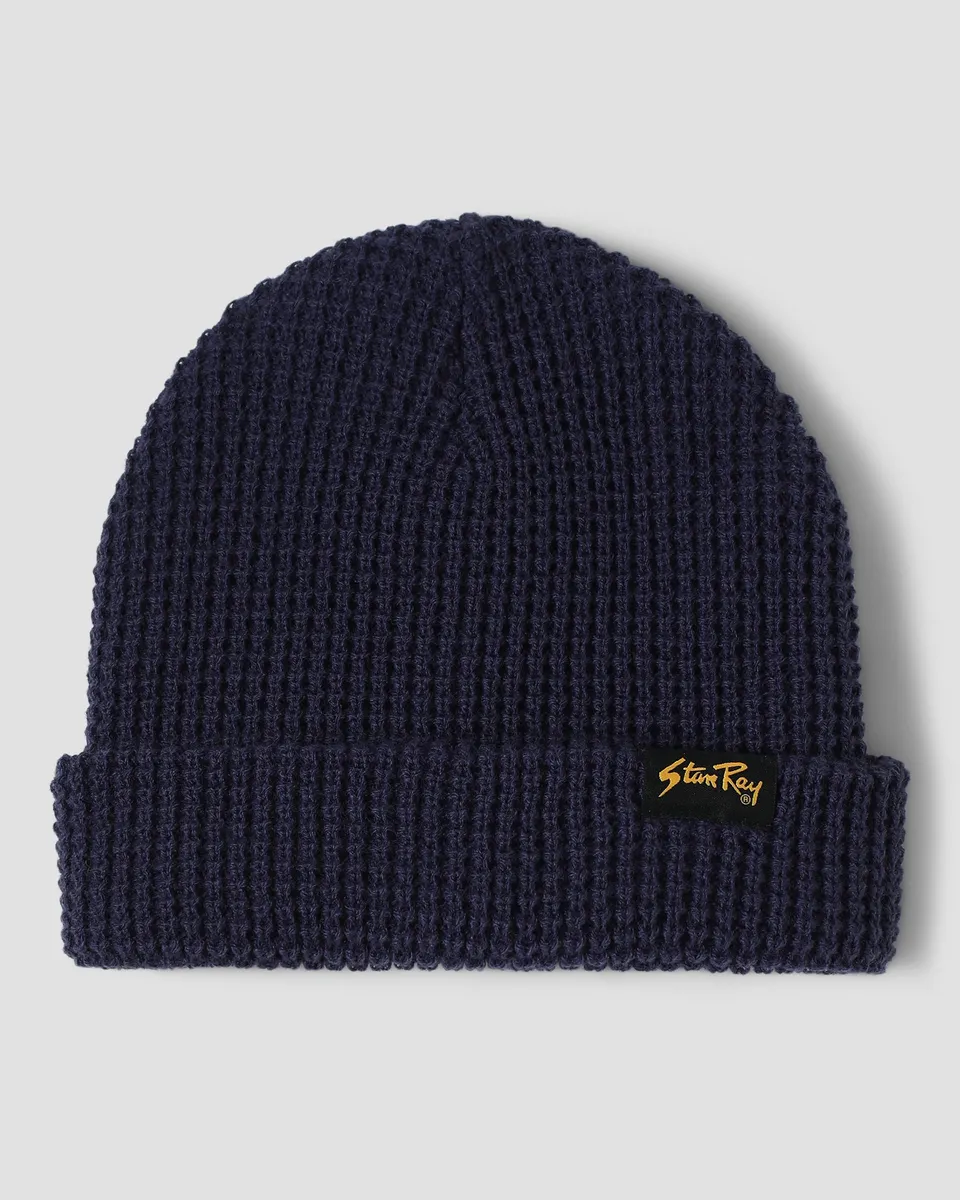 stan-ray-waffle-beanie-m-tze-navy-acryl image 1