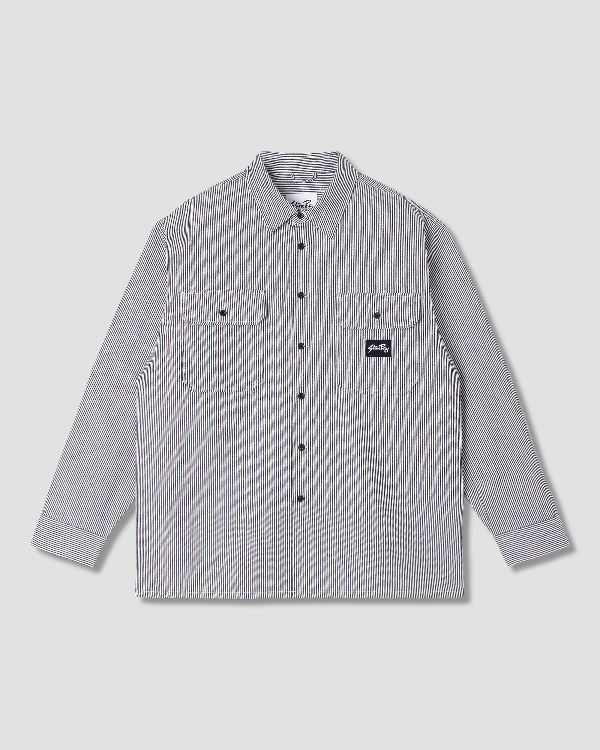 stan-ray-pro-utility-langarmhemd-hickory-workwear-twill image 1