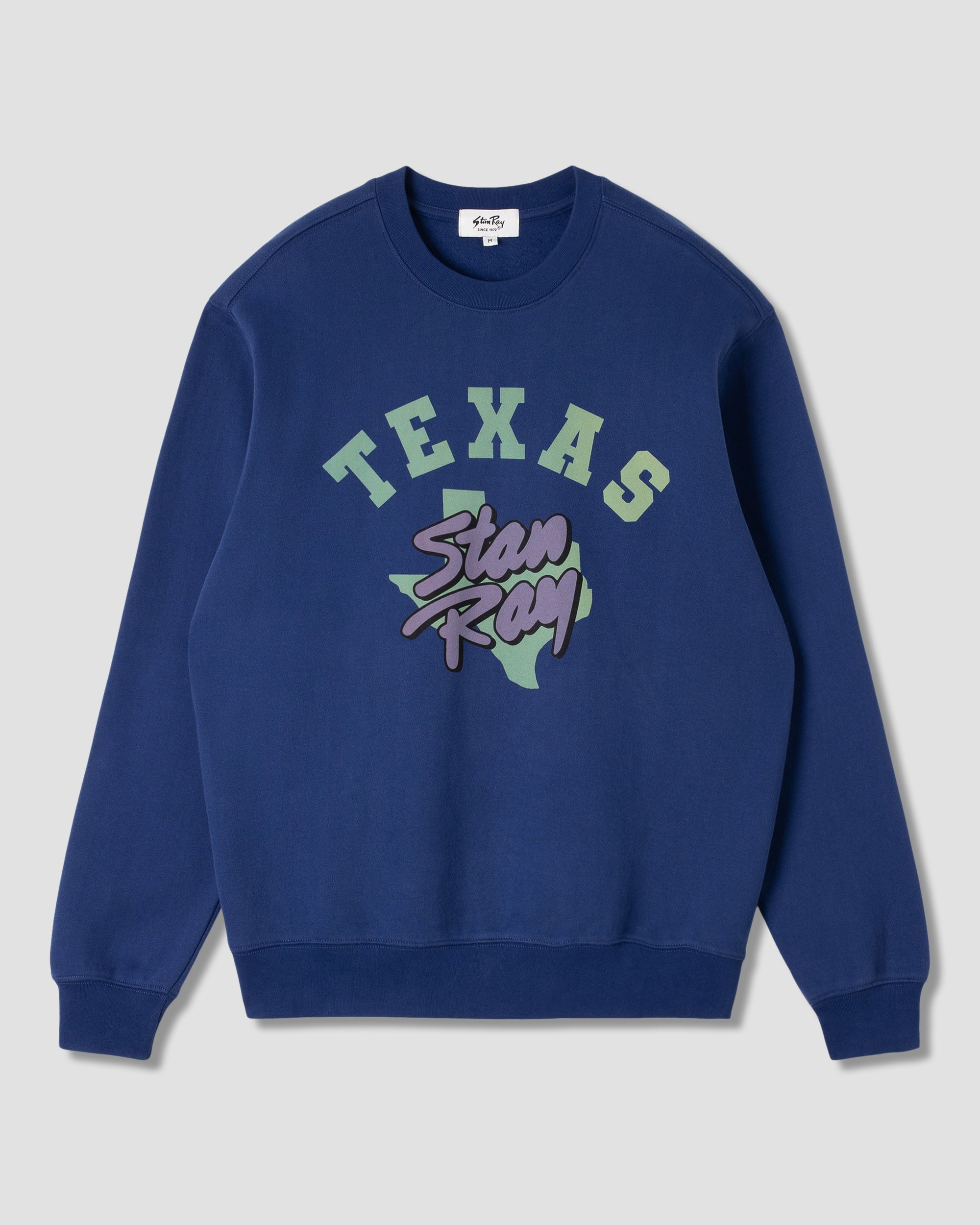 stan-ray-solid-state-crew-sweatshirt-navy-baumwolle image 1