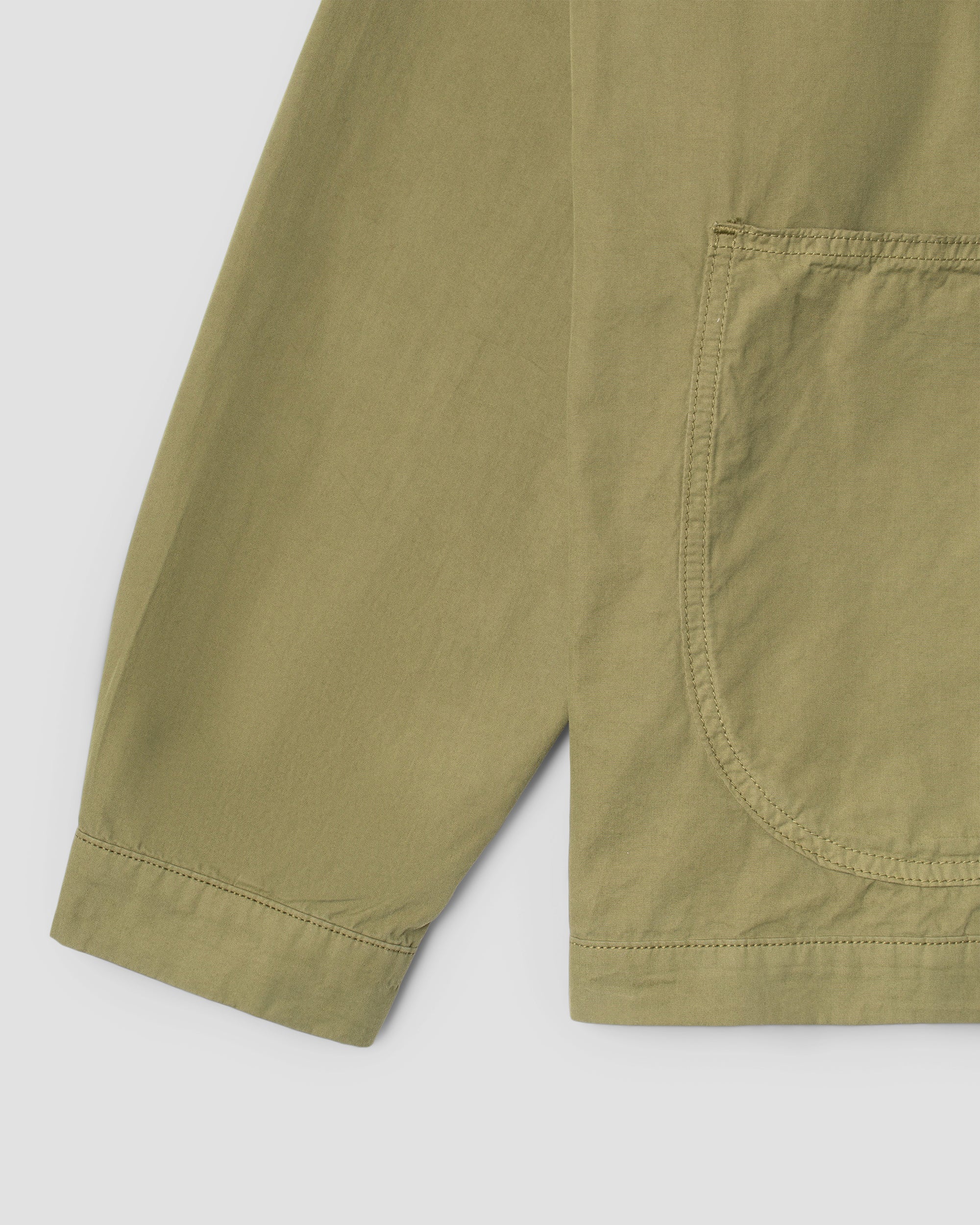 stan-ray-coverall-jacket-arbeitsjacke-olive-poplin-leicht image 5