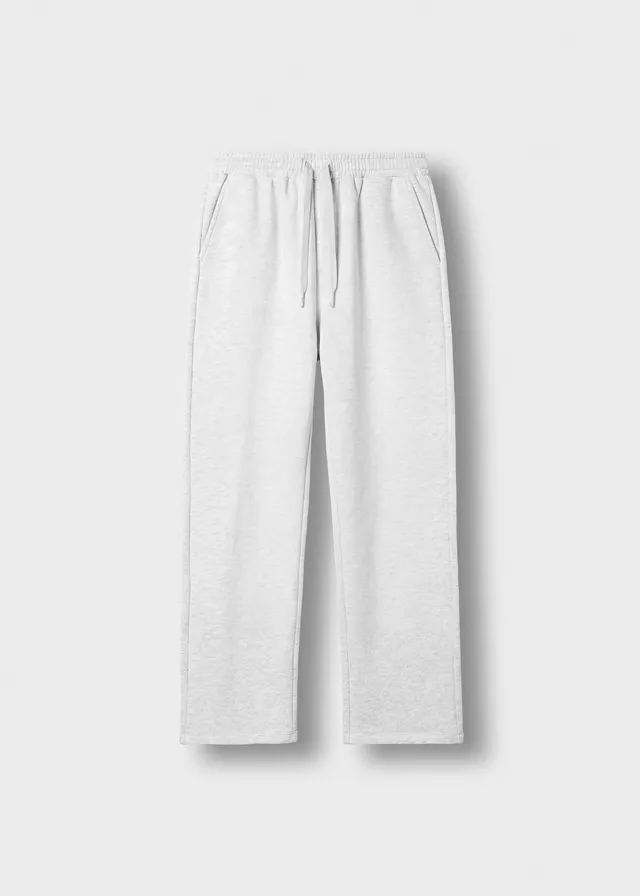burocs-basic-sweatpants-jogginghose-ash-grey-straight-fit image 1