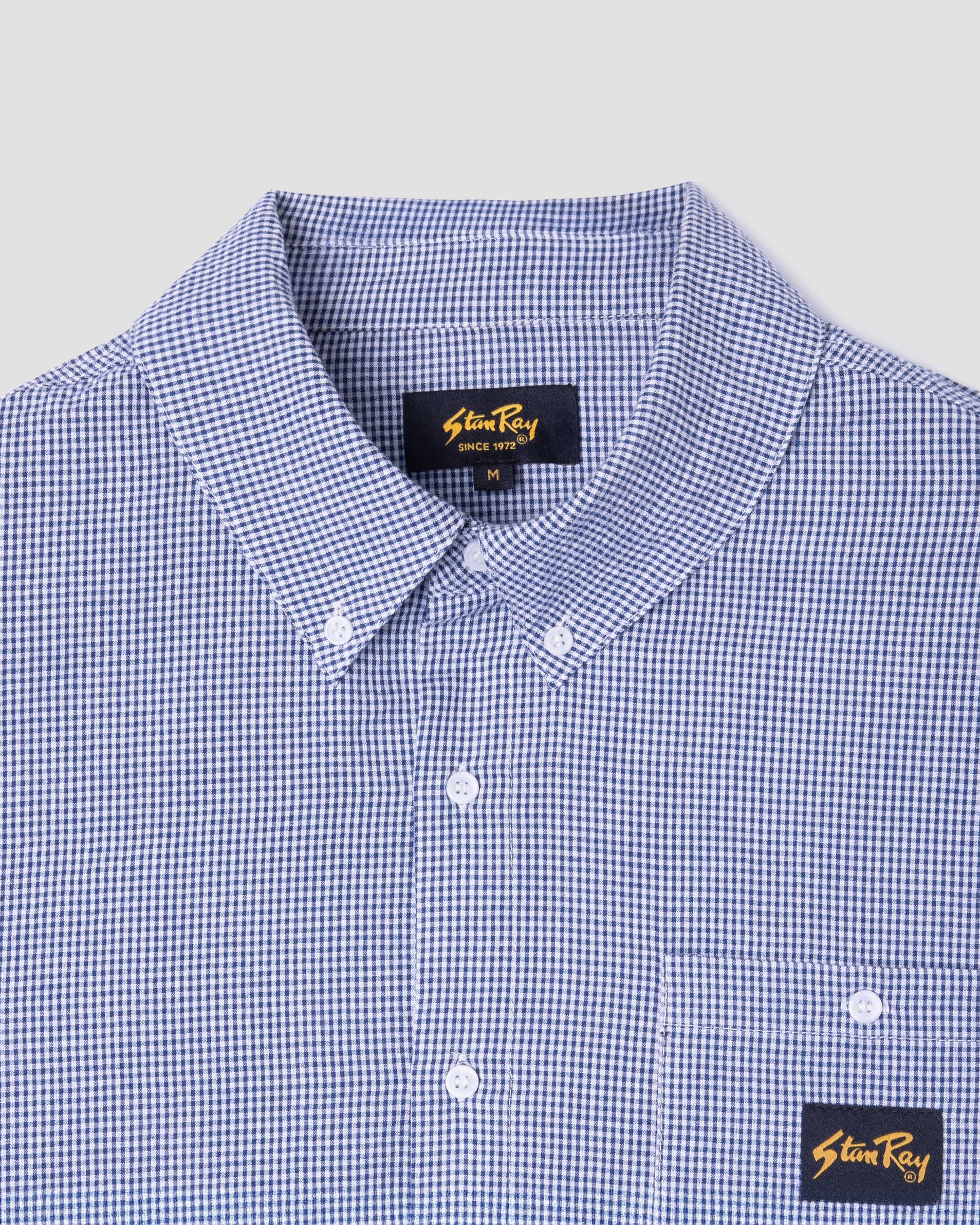 stan-ray-flannel-shirt-hemd-blue-gingham-karo image 2