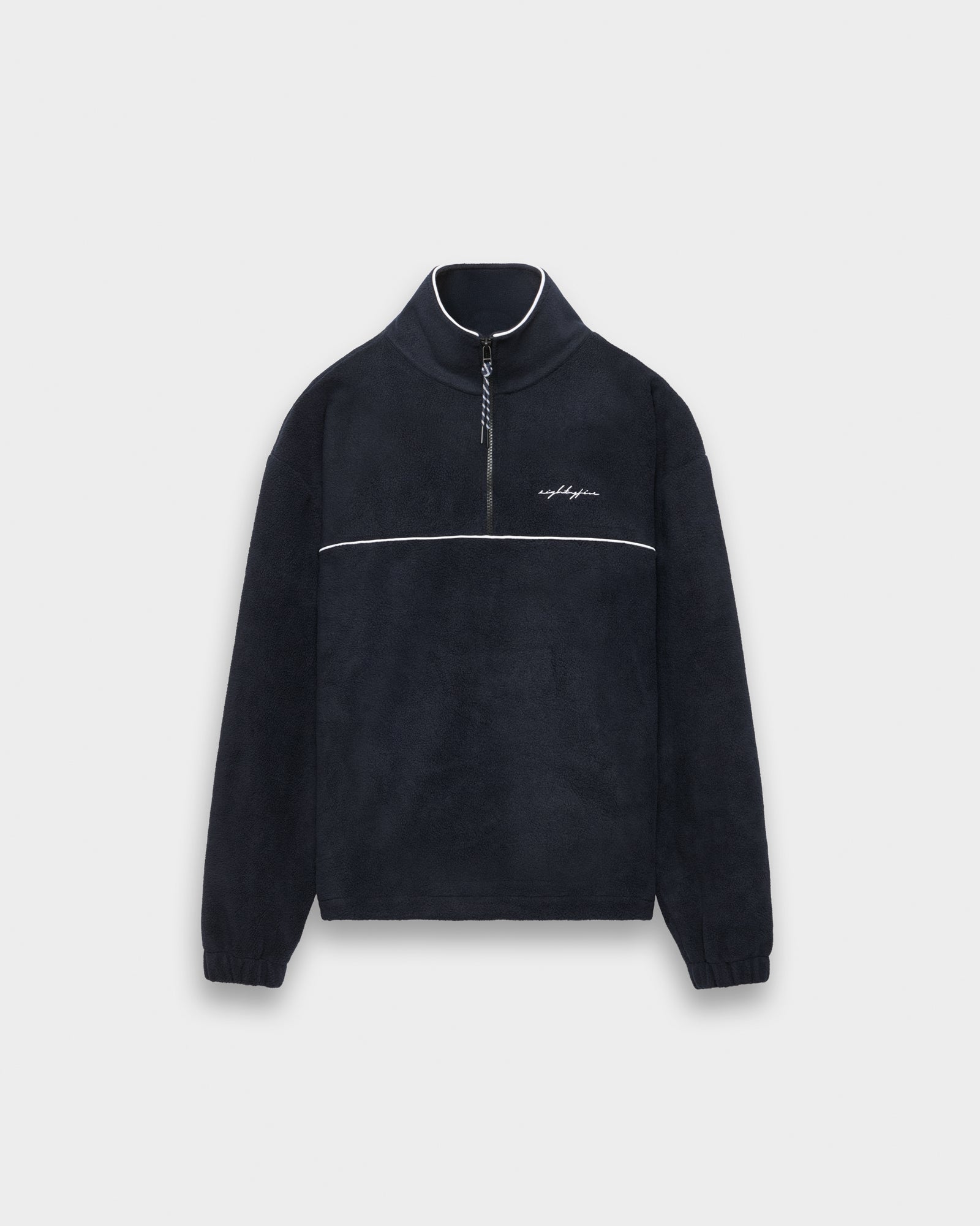 eightyfive-fleece-half-zip-windbreaker-navy-herren-oversize image 1