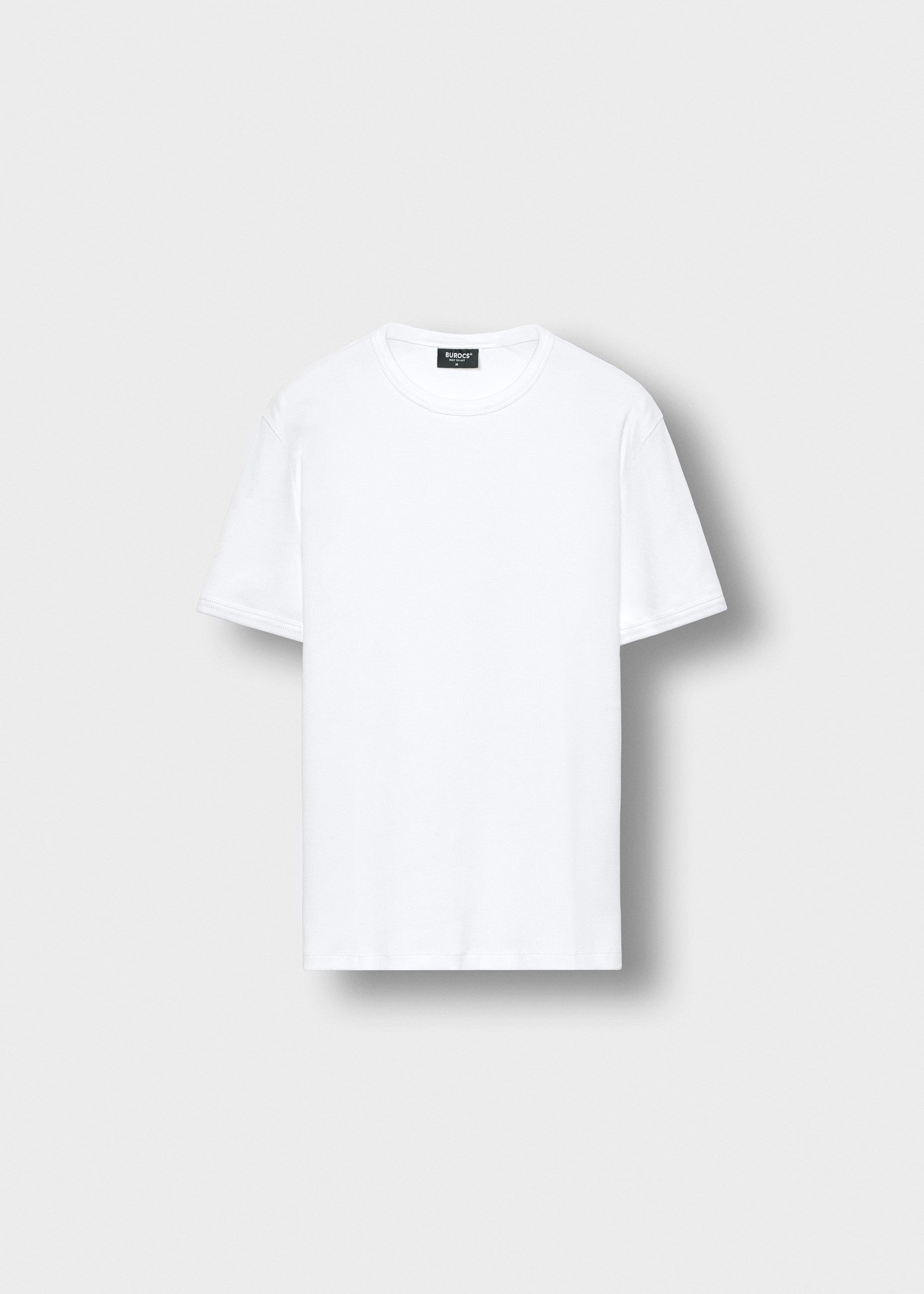 burocs-t-shirts-slim-fit-t-shirt-herren-white-baumwolle image 1