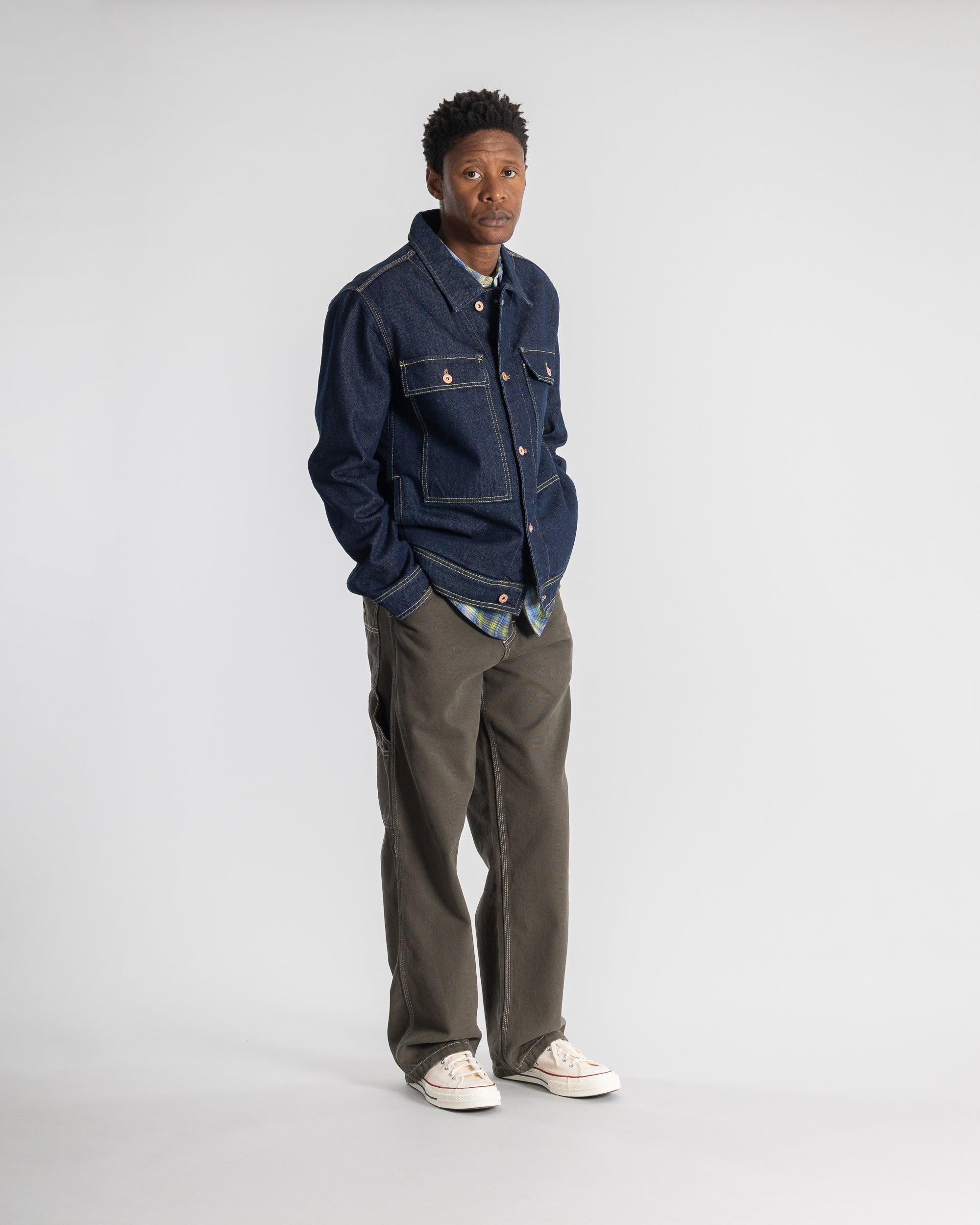 stan-ray-lined-trucker-jacket-jeansjacke-single-rinse image 2