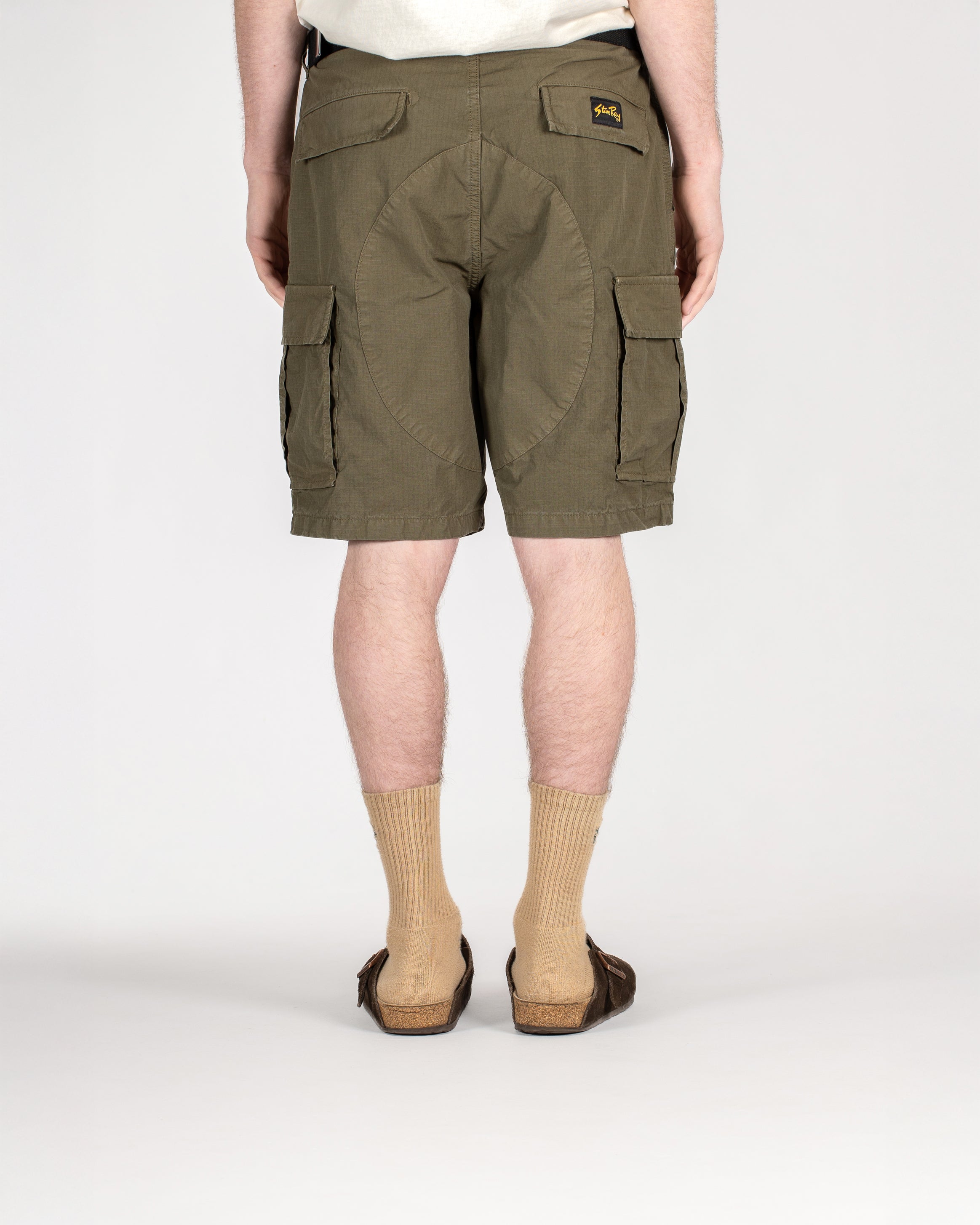 stan-ray-cargo-short-cargoshorts-olive-ripstop-loose image 6