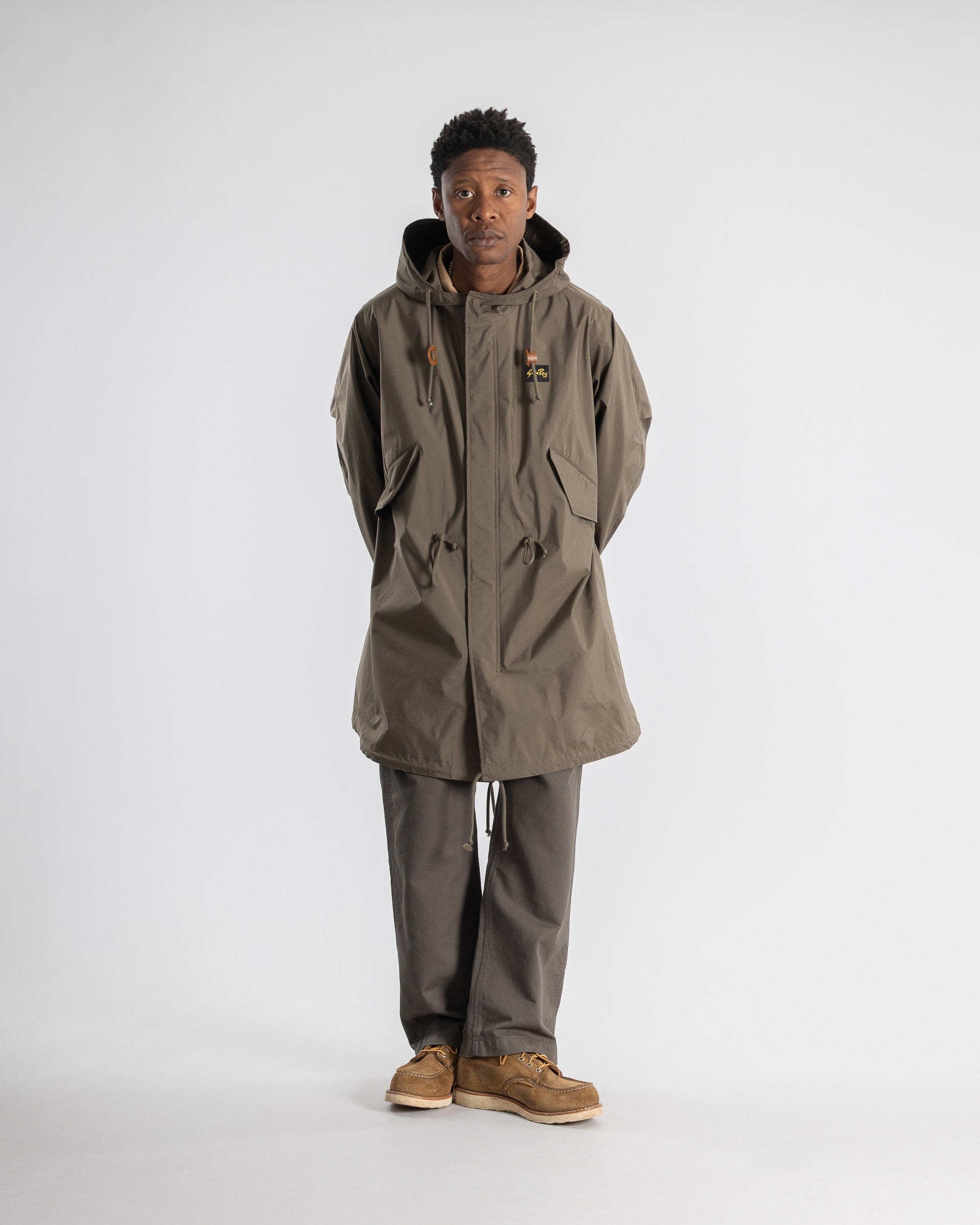 stan-ray-m51-waterproof-shell-parka-jacke-olive image 2