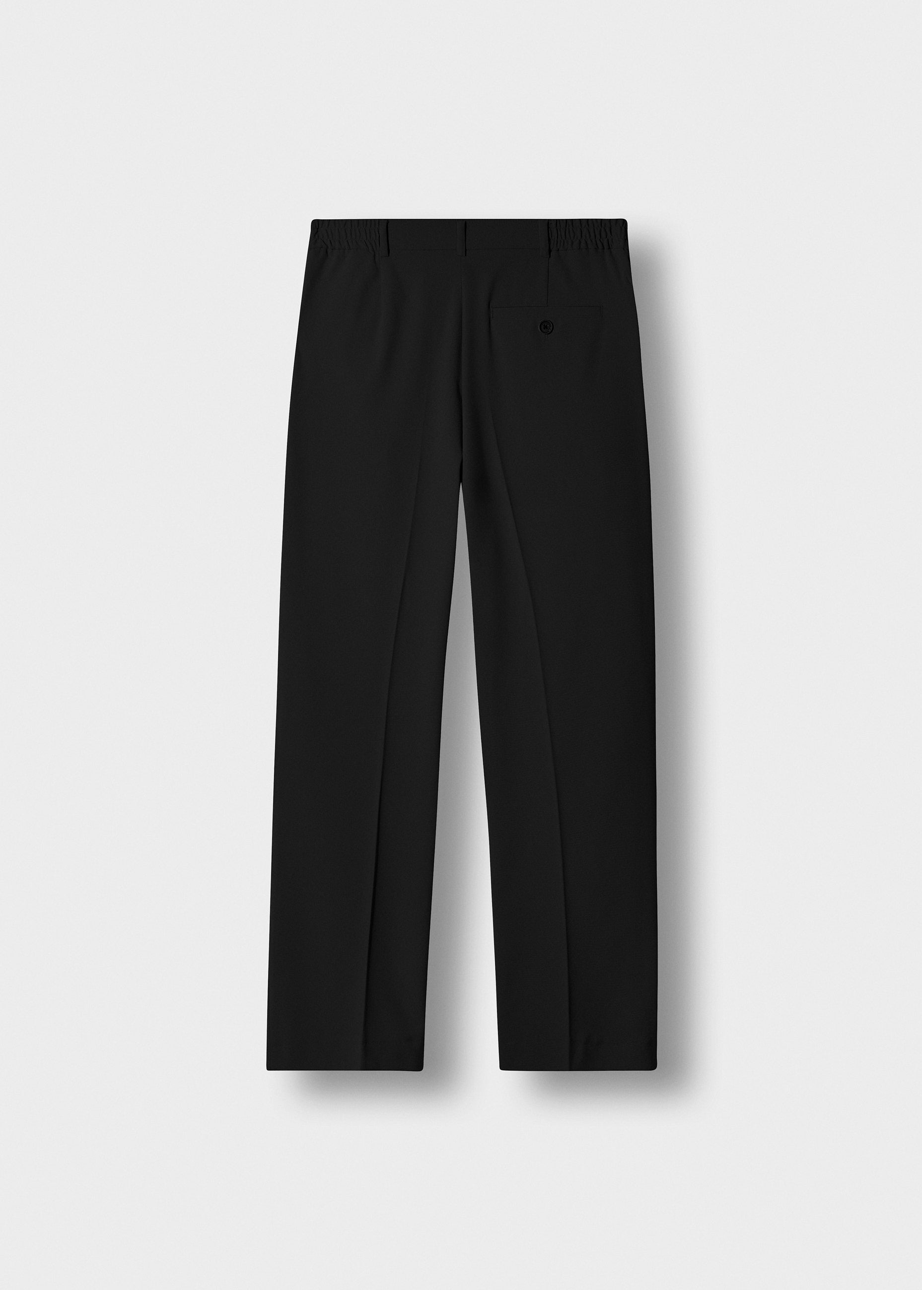 burocs-straight-tailored-pants-anzughose-schwarz-s image 2