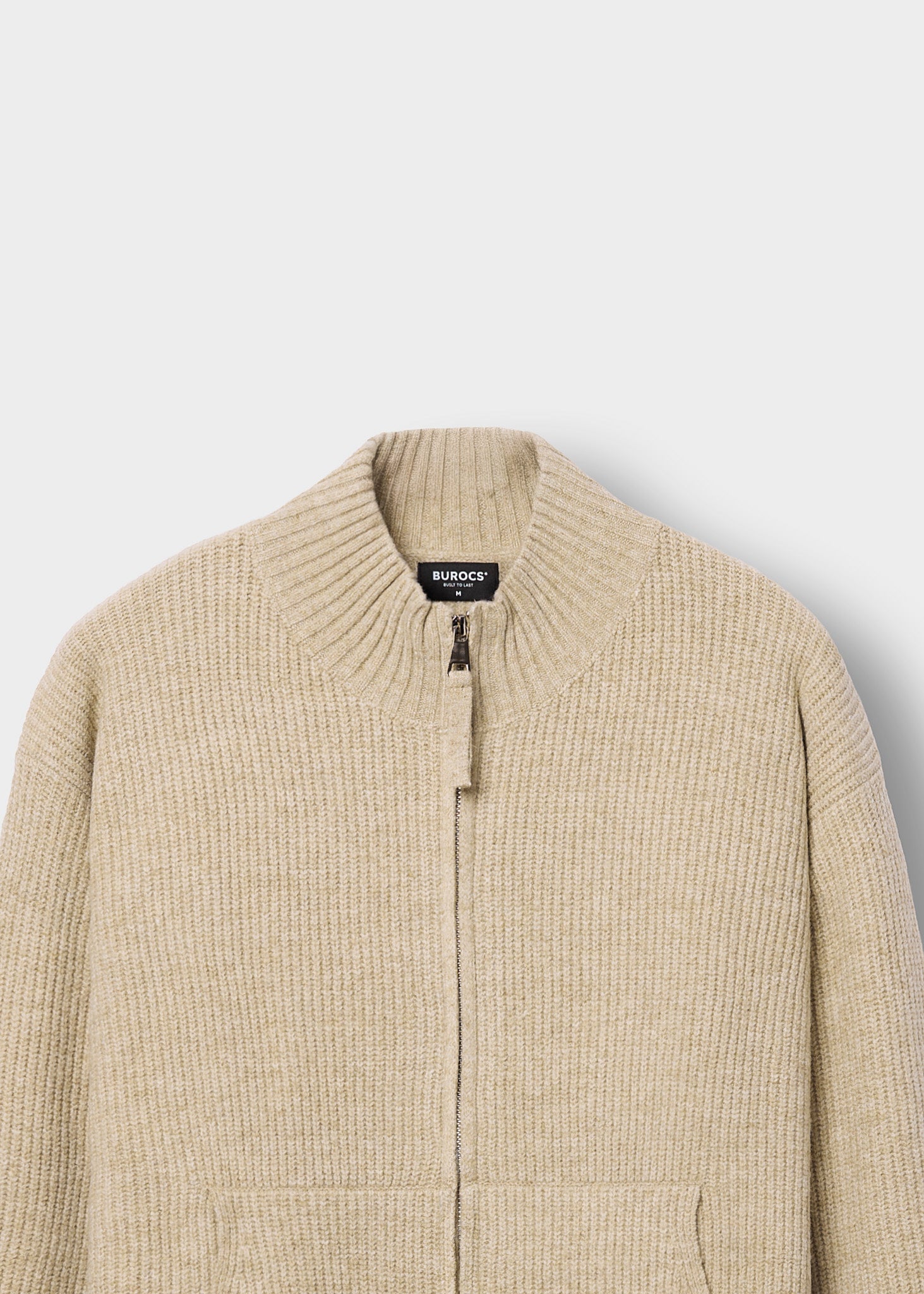 burocs-sweater-kangaroo-zip-cardigan-beige-wolle image 3