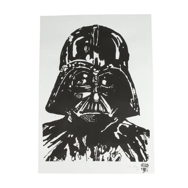 le-fix-star-wars-darth-vader-poster-50x70-weiss image 1