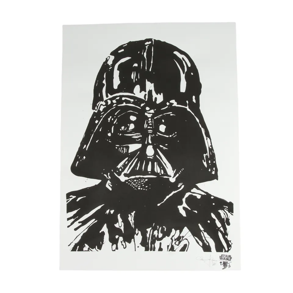 le-fix-star-wars-darth-vader-poster-50x70-weiss image 1