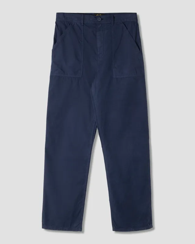 stan-ray-fat-pant-herren-hose-navy-poplin-relaxed image 1