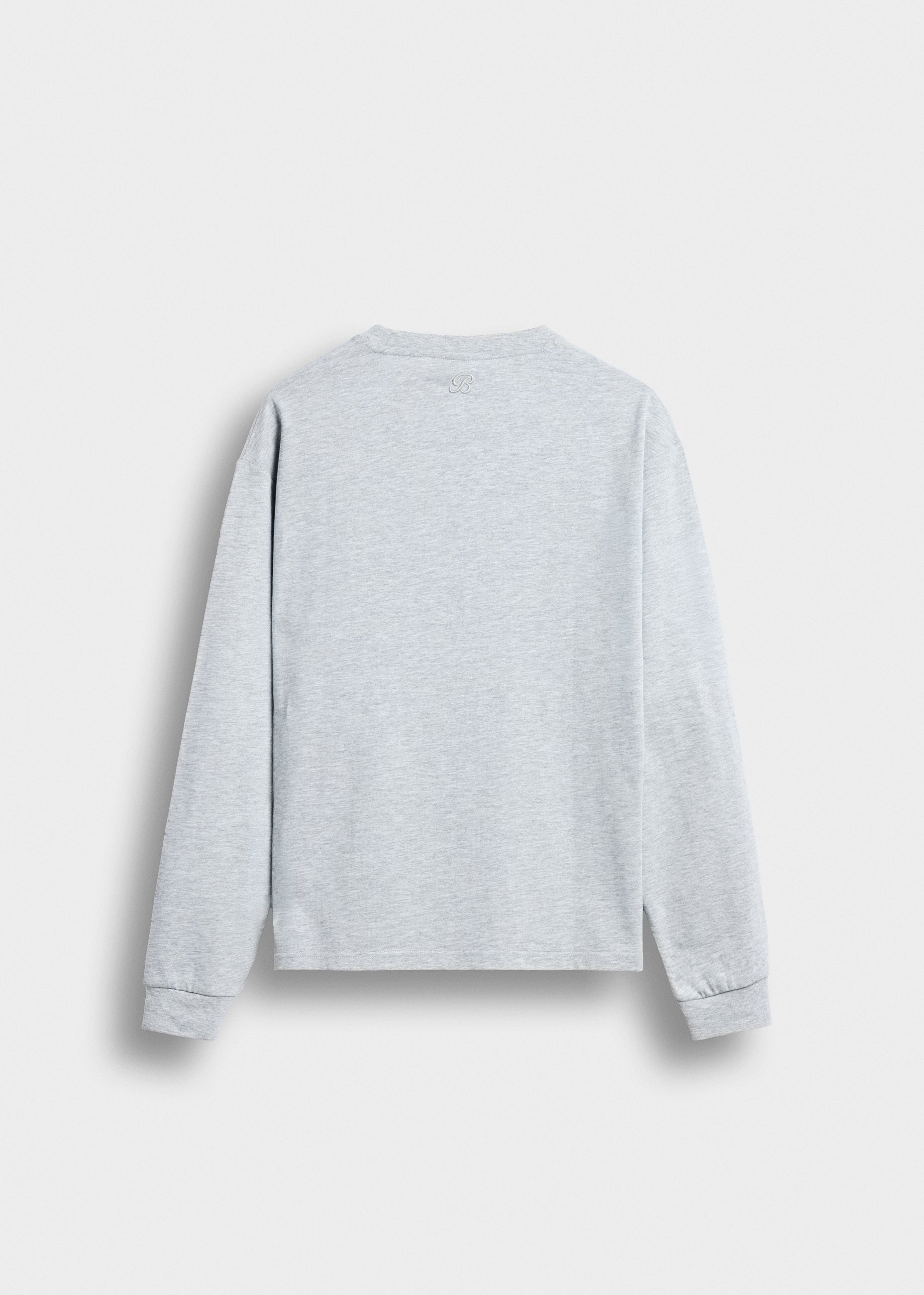 burocs-cuffed-longsleeve-ash-grey-baumwolle image 2