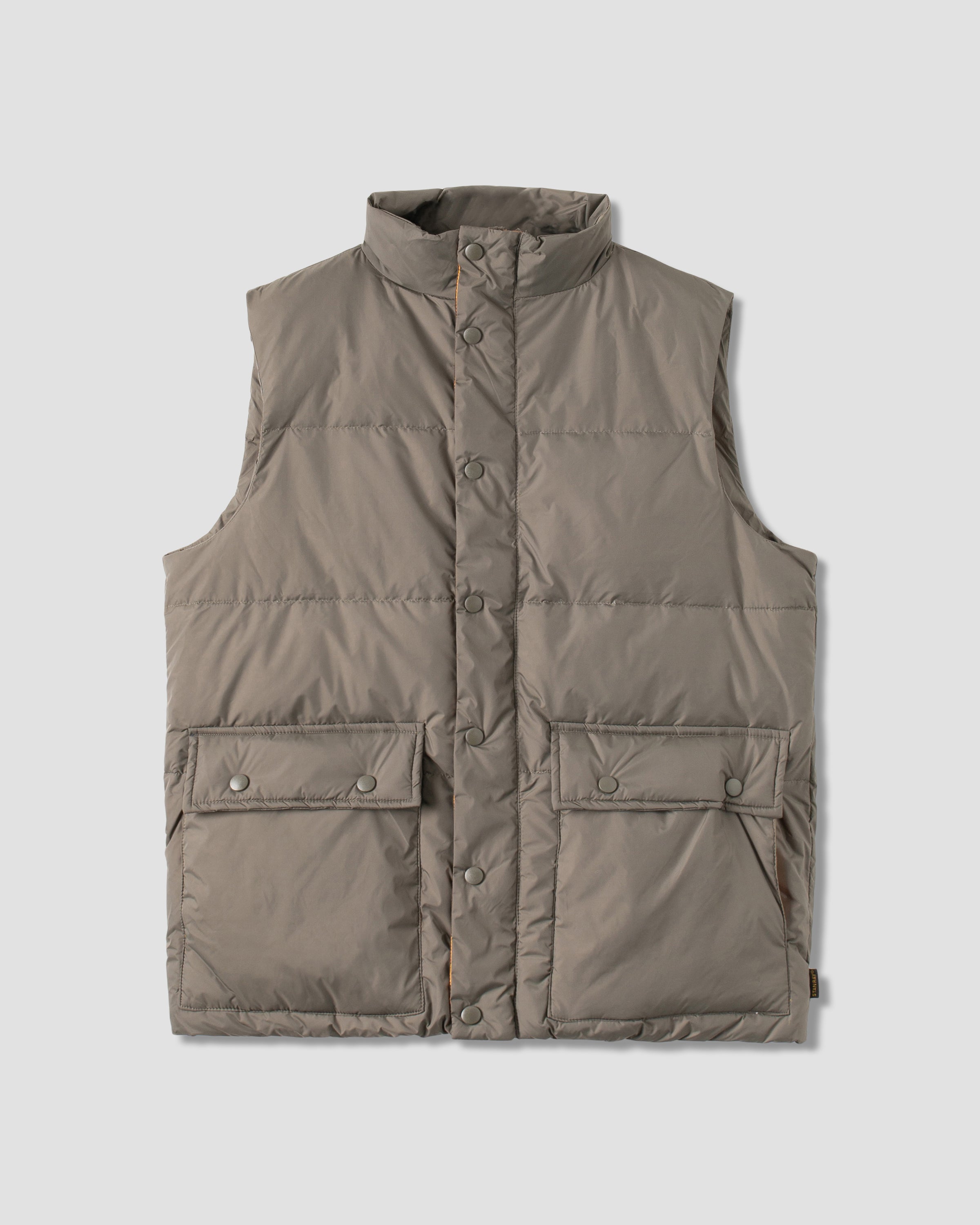 stan-ray-down-vest-daunenweste-olive-wasserdicht image 1