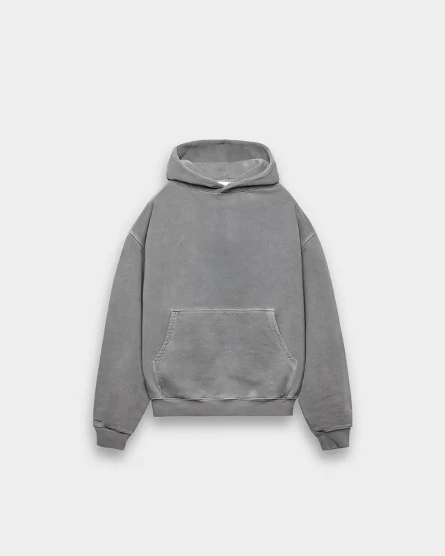 eightyfive-tops-signature-hoodie-stone-grey-oversized image 1