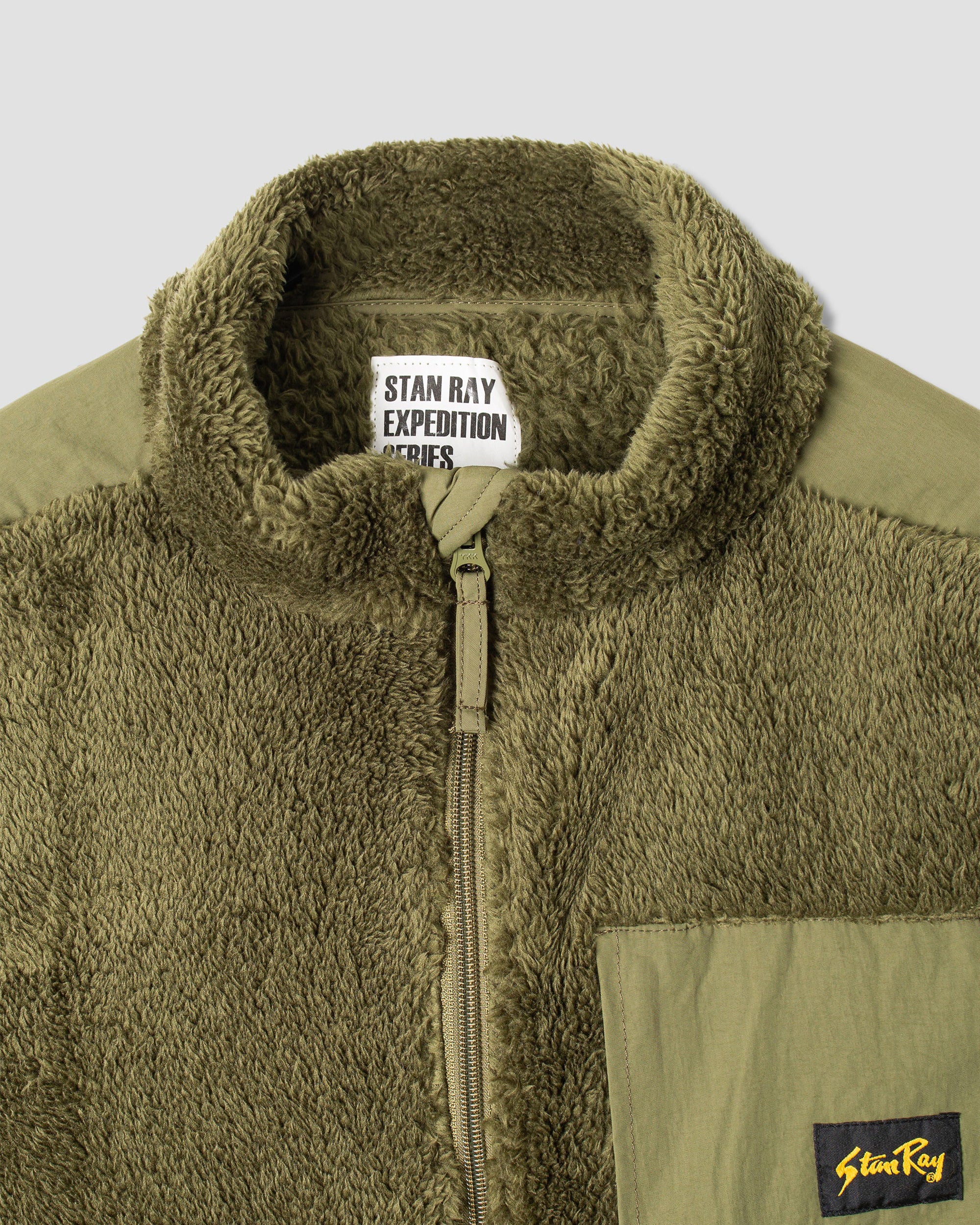 stan-ray-fleece-vest-weste-olive-herren-warm image 3