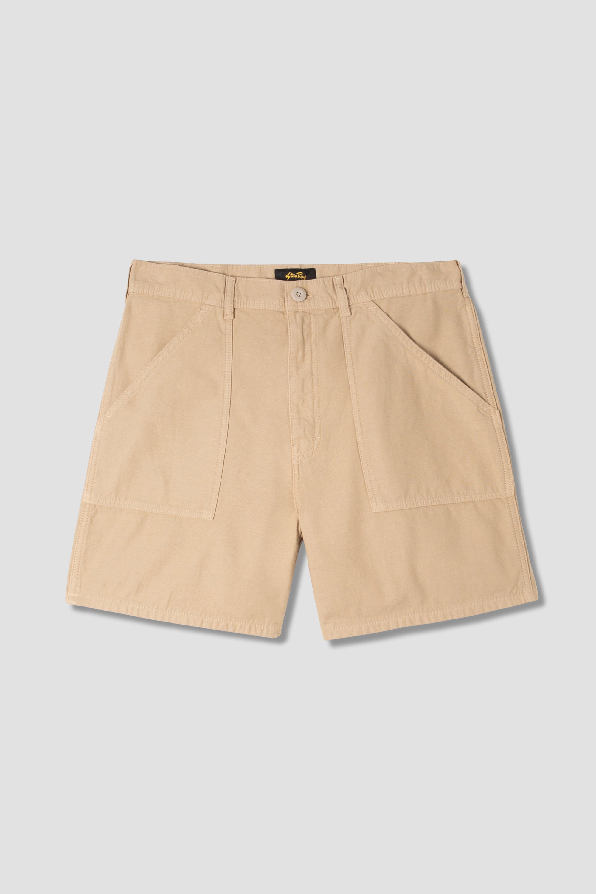 stan-ray-fat-short-shorts-khaki-sateen-baumwolle image 1
