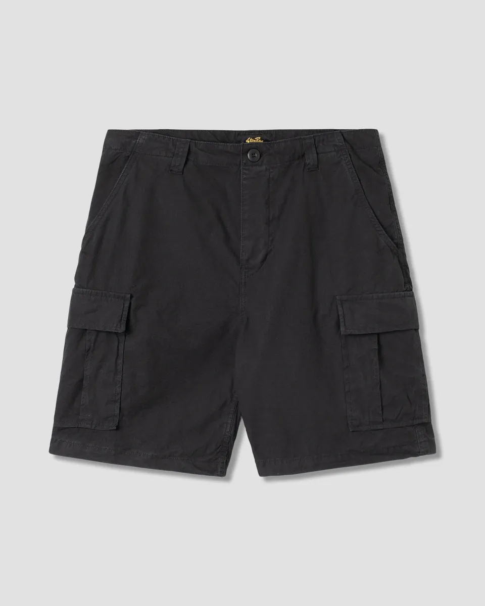 stan-ray-cargo-short-shorts-black-ripstop-loose-fit image 1