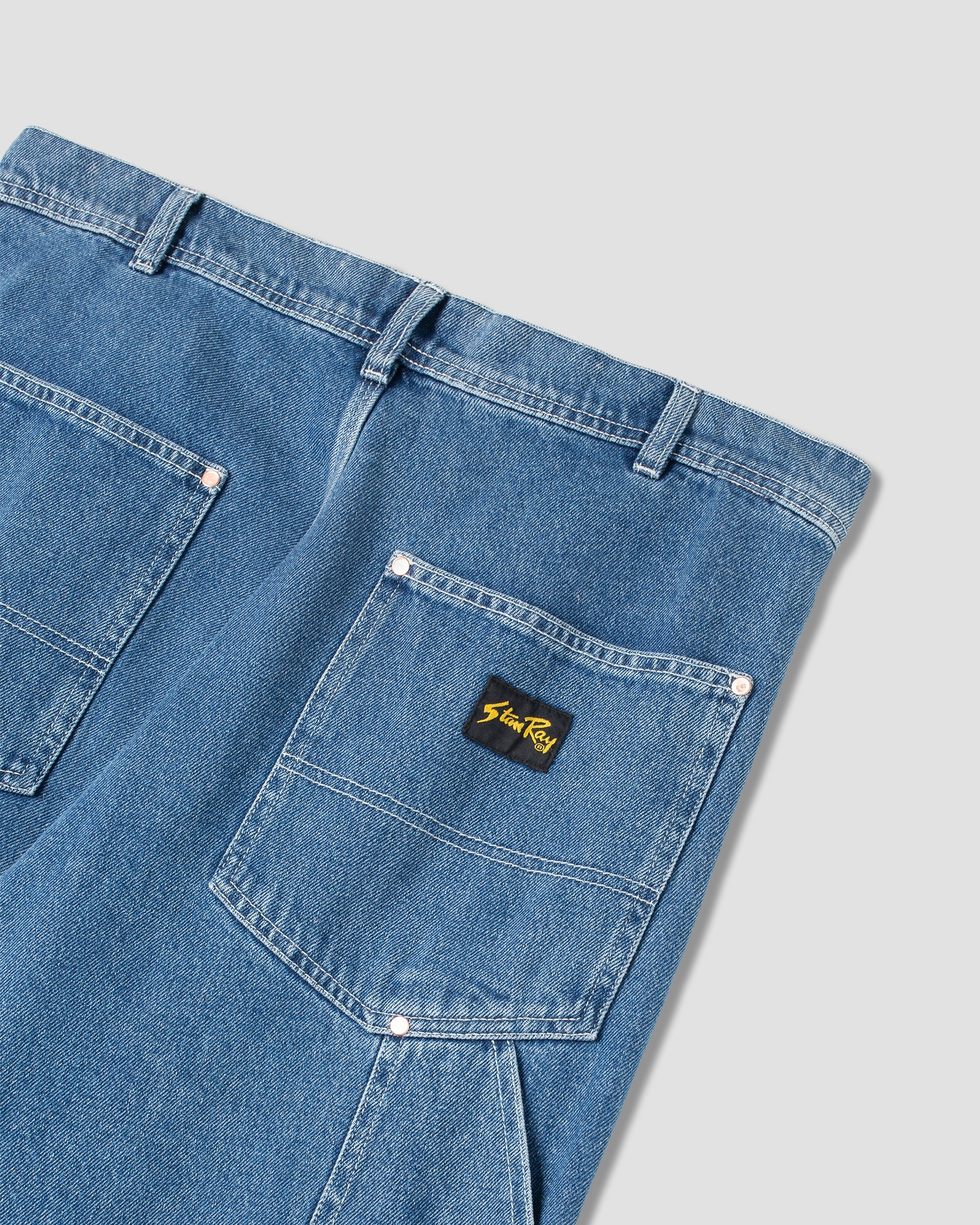 stan-ray-double-knee-pant-hose-heavy-stone-wash-denim image 3