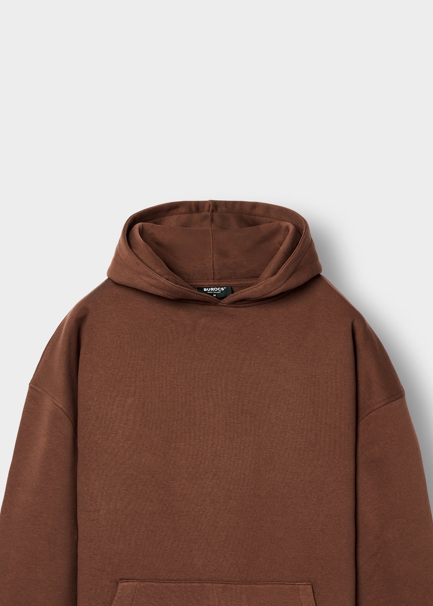 burocs-hoodies-basic-hoodie-chocolate-brown-oversize image 3